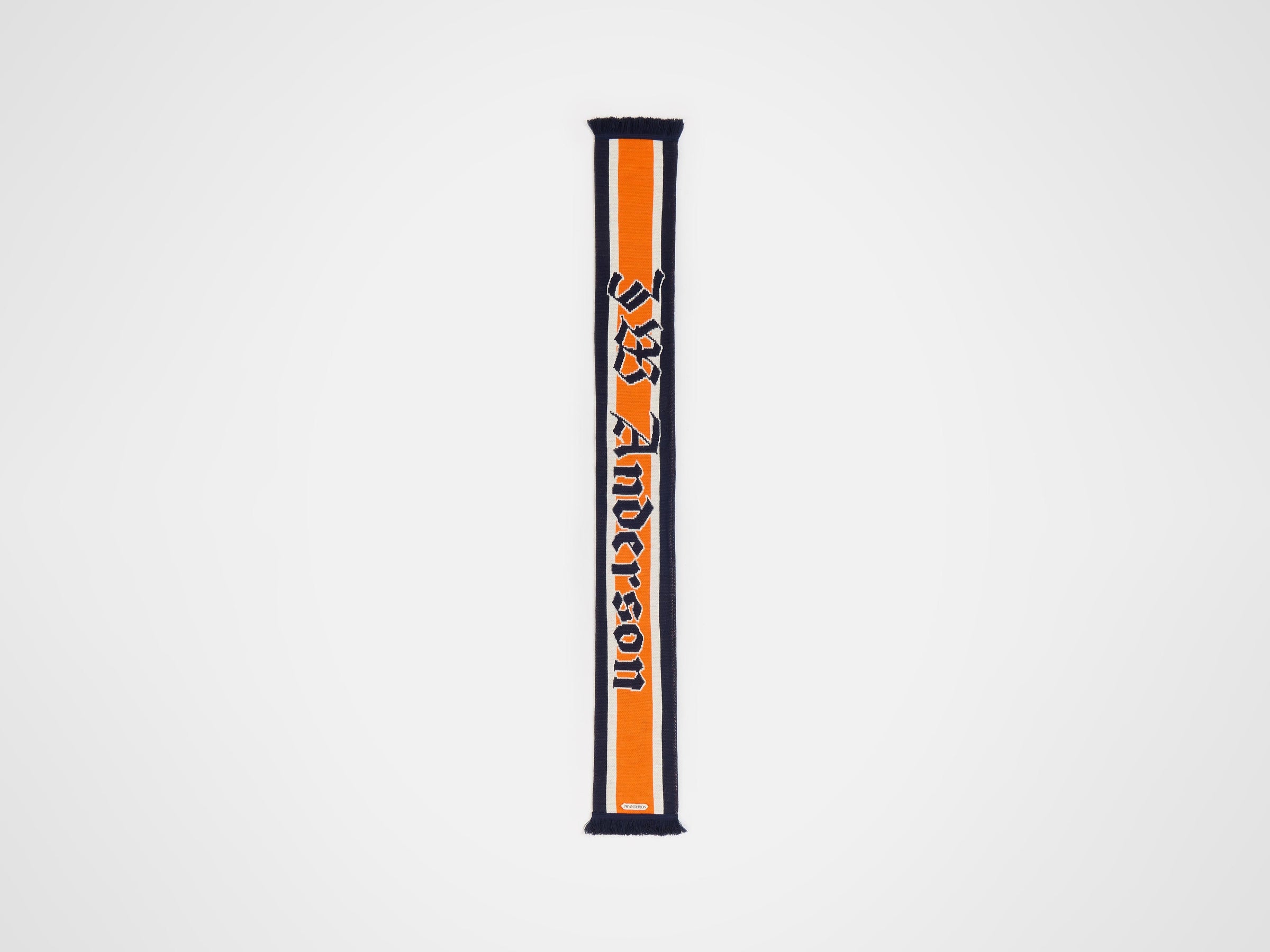 winner football scarf orange Product Front 9