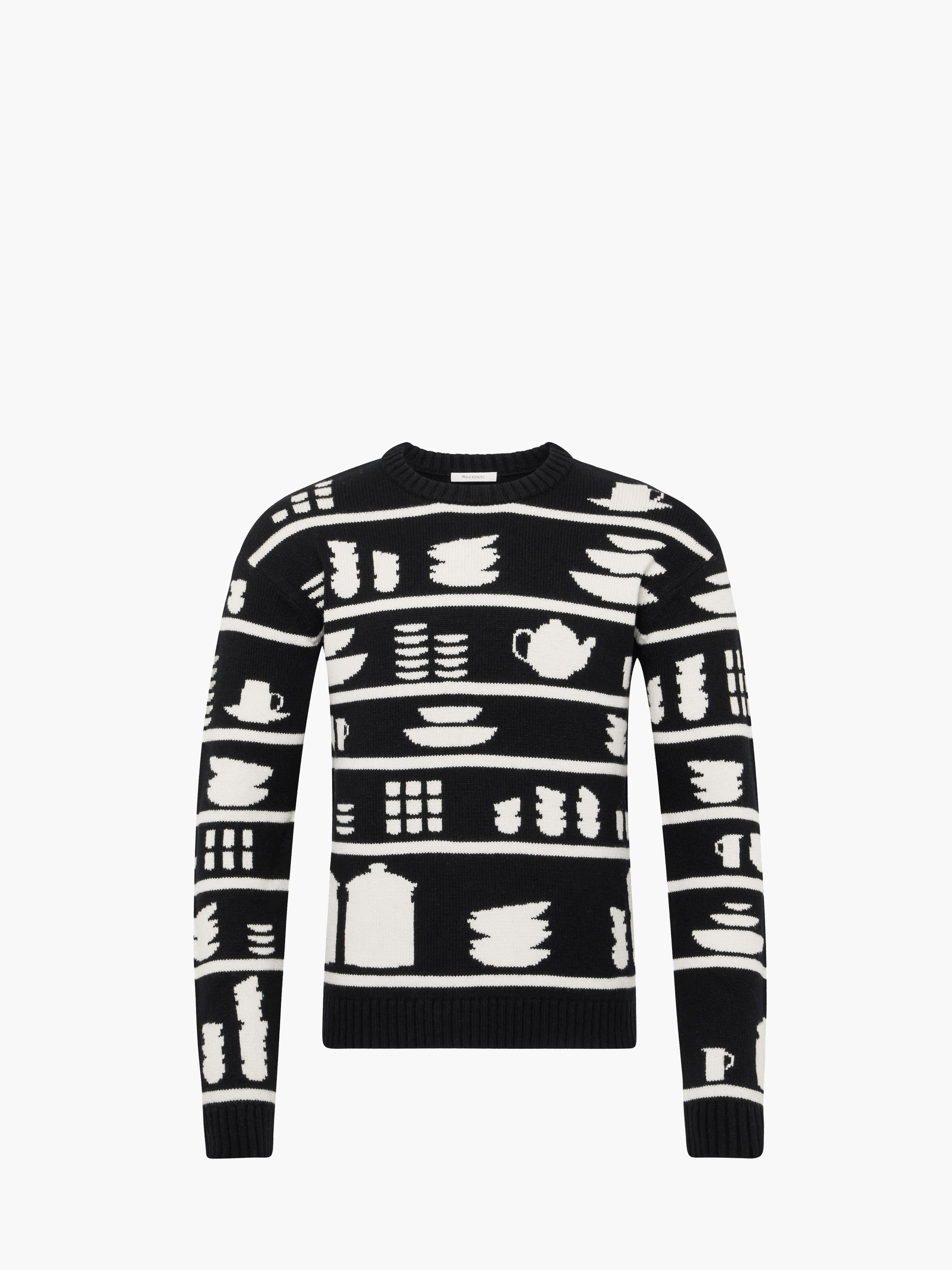 CL_CROCKERY JACQUARD JUMPER - LIGHT BLUE/BUTTERMILK_KW1431YN0379