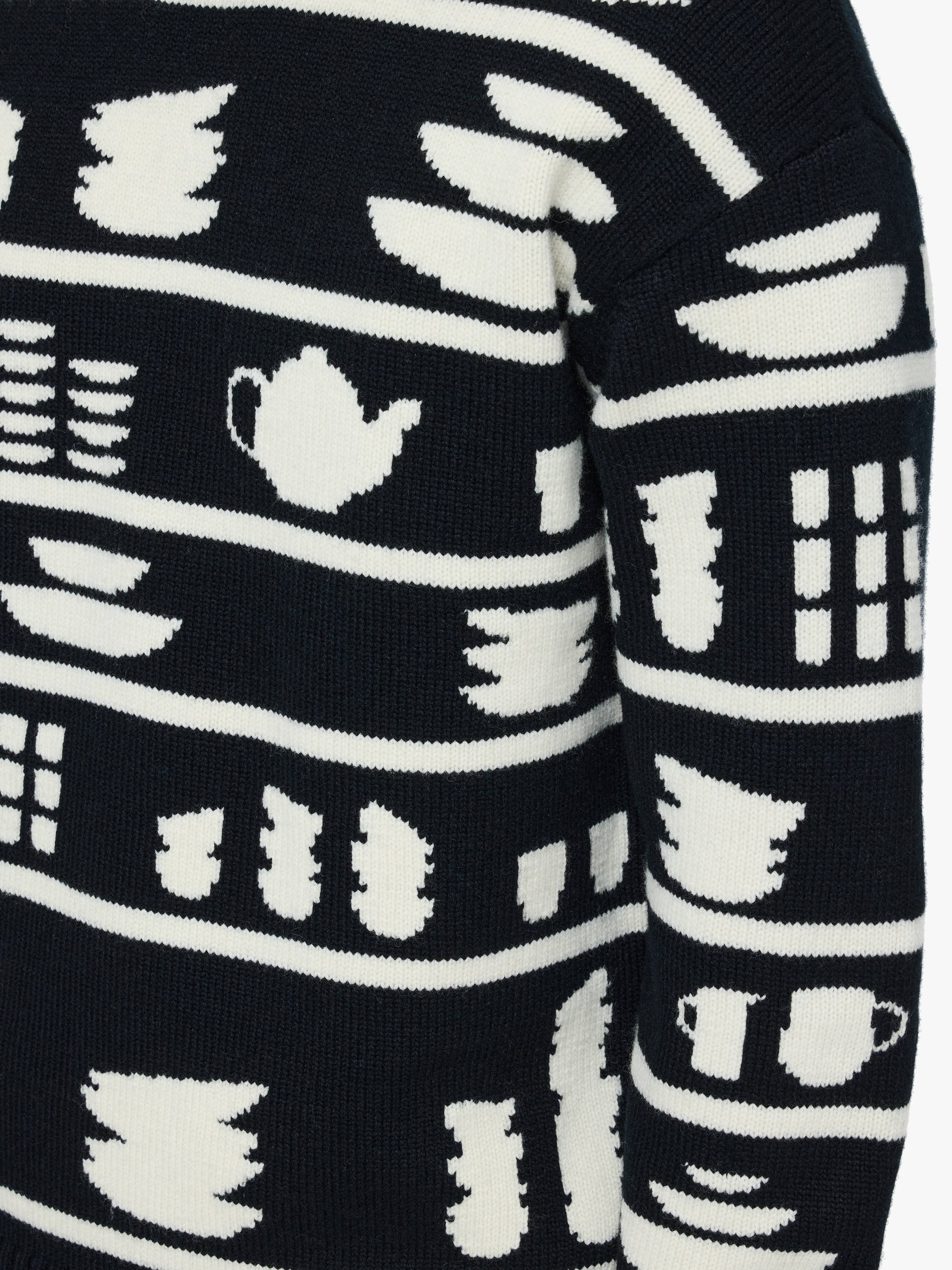 CROCKERY JACQUARD JUMPER