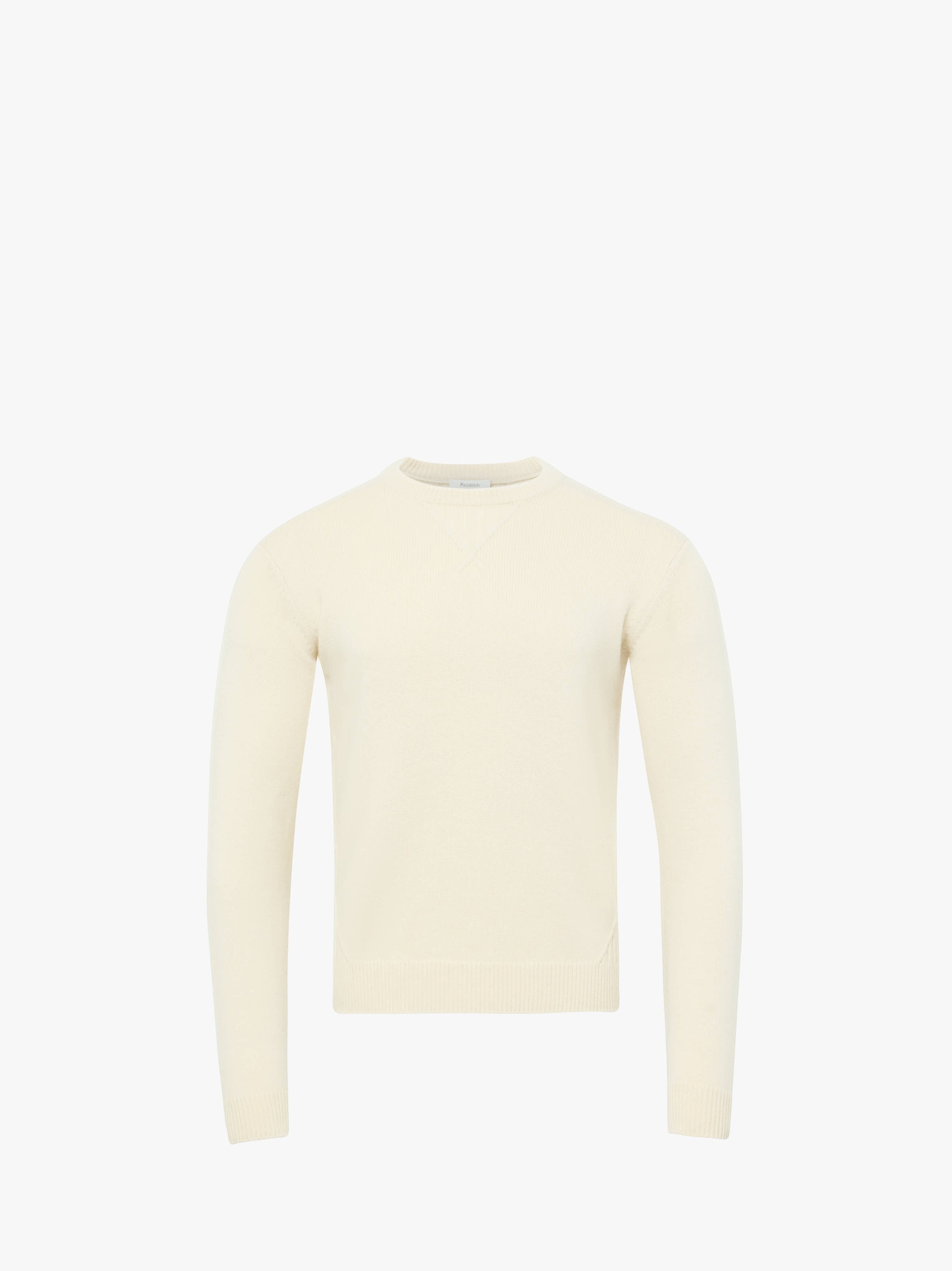 CL_JERSEY DETAIL JUMPER - LIGHT GREY MELANGE_KW1440YN0383