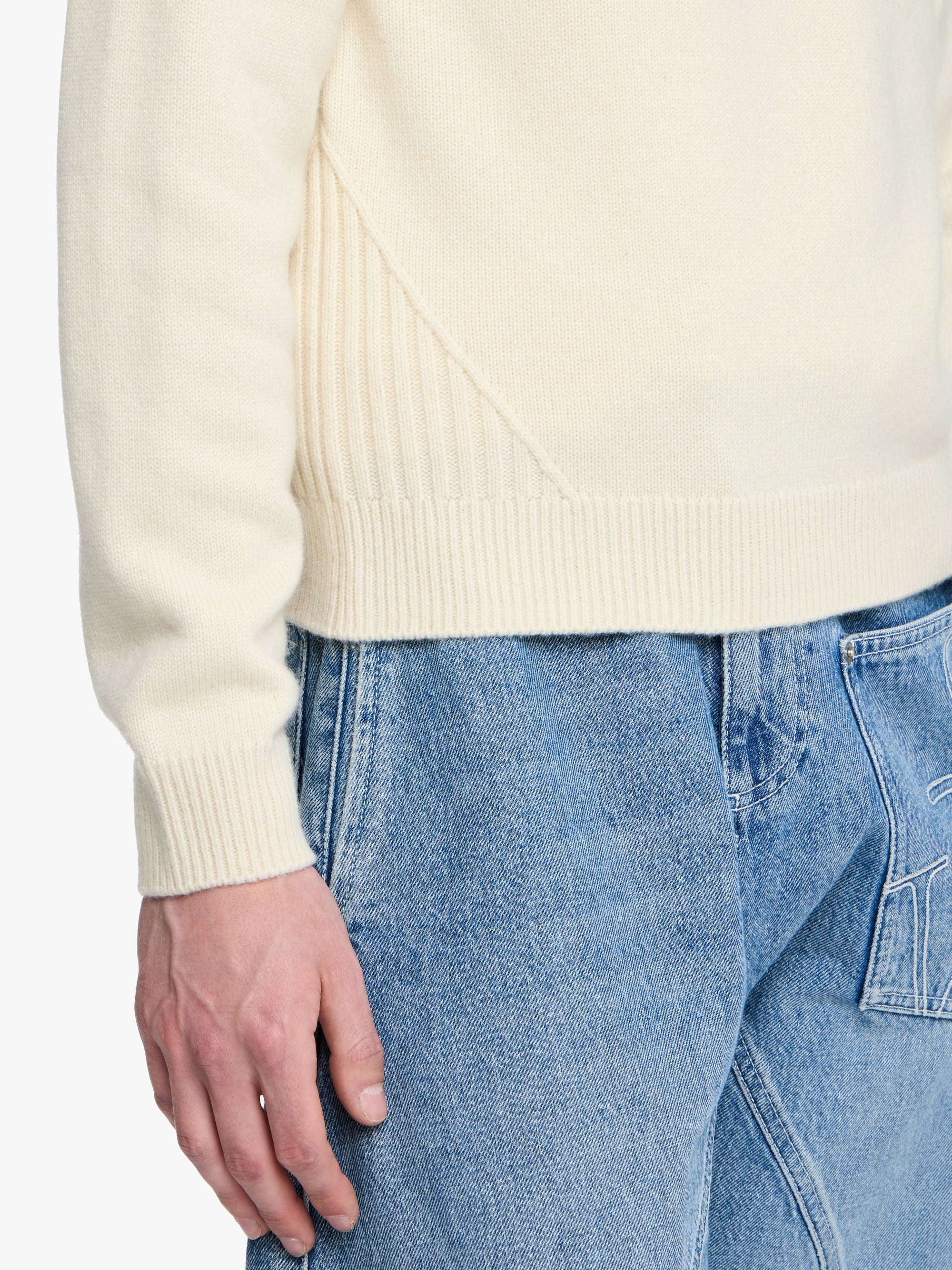 JERSEY DETAIL JUMPER