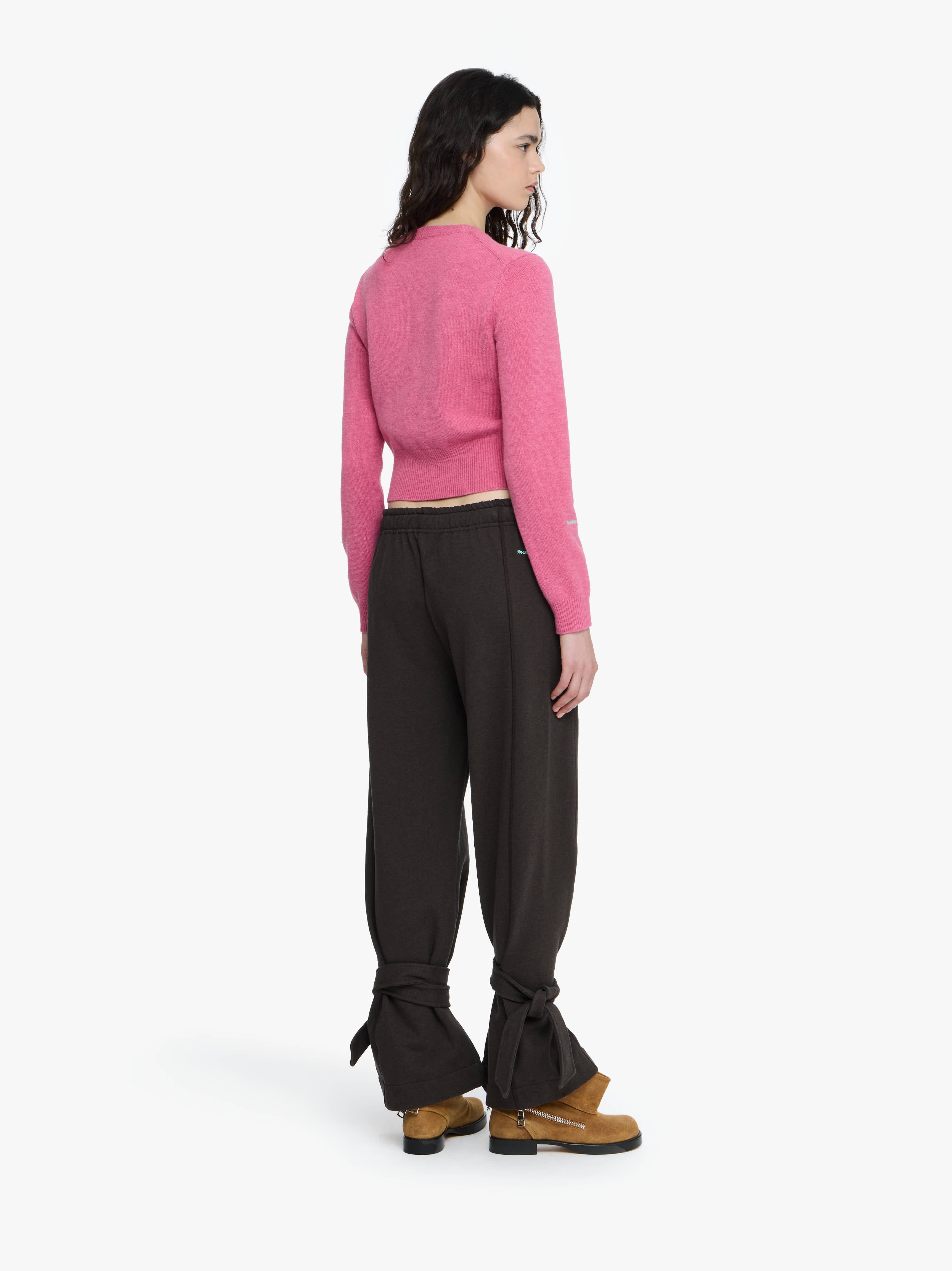 CONTRAST EMBROIDERY CARDIGAN – JW Anderson