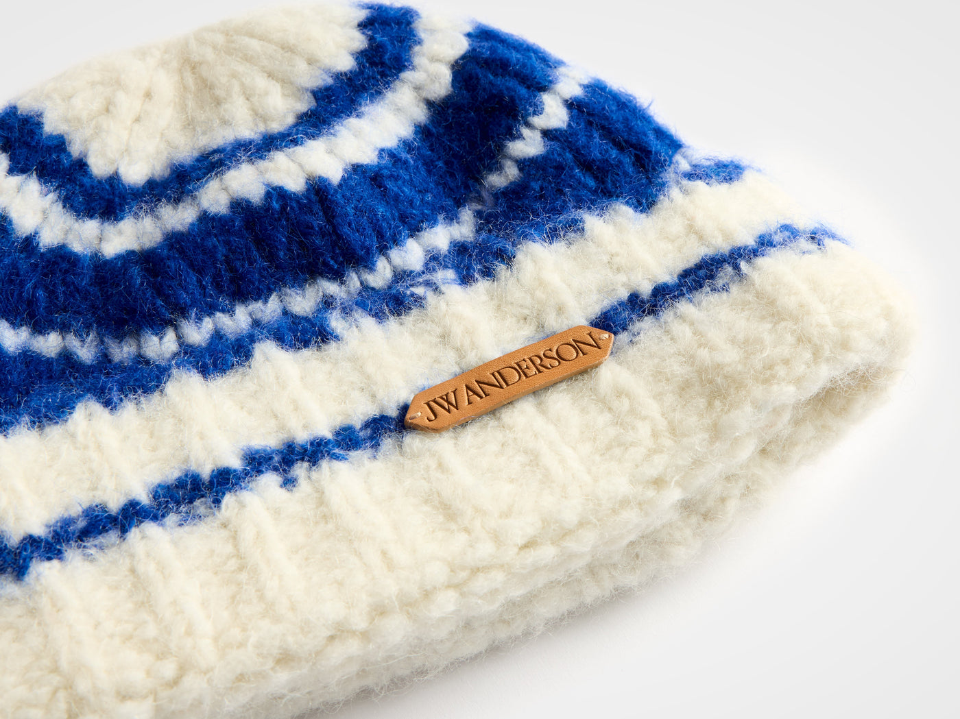 stripe beanie royal blue Product Detail 6