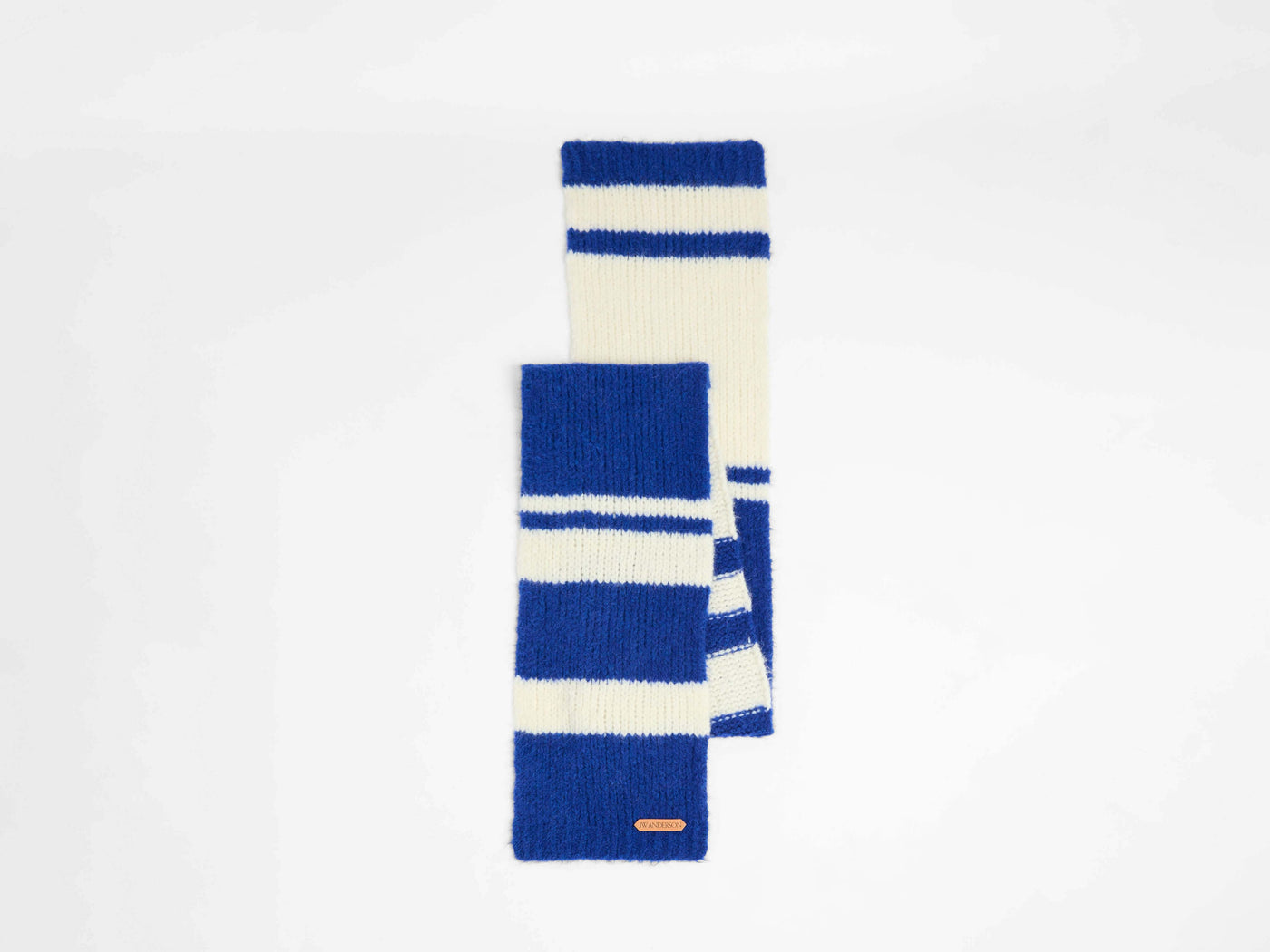 stripe scarf royal blue Product Front 2