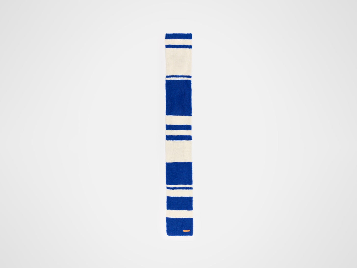 stripe scarf royal blue Product Front 4