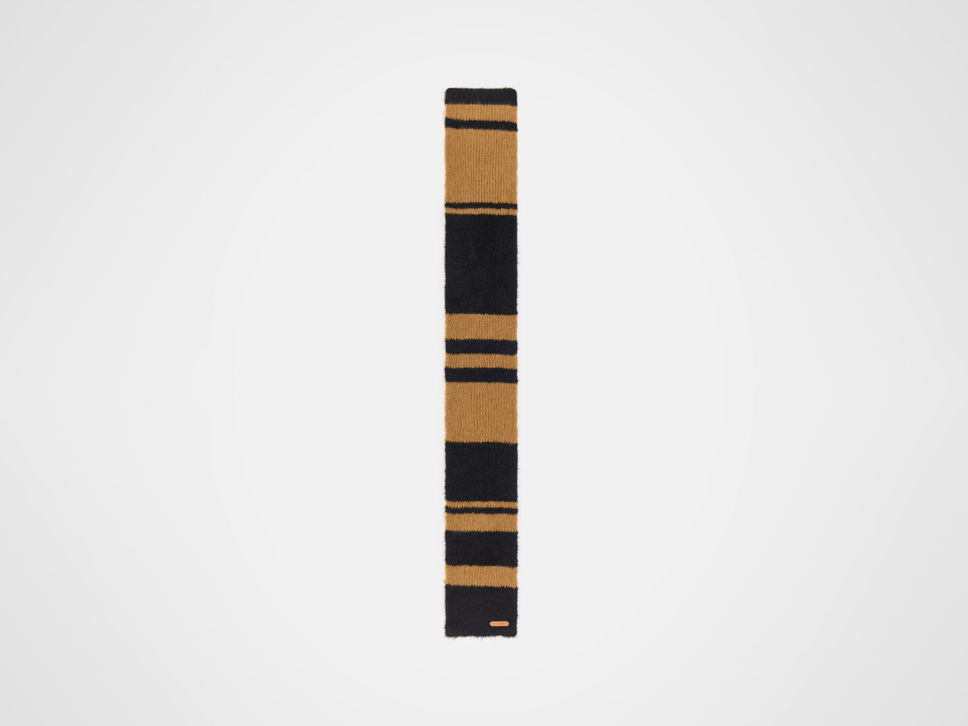 stripe scarf black Product Front 6