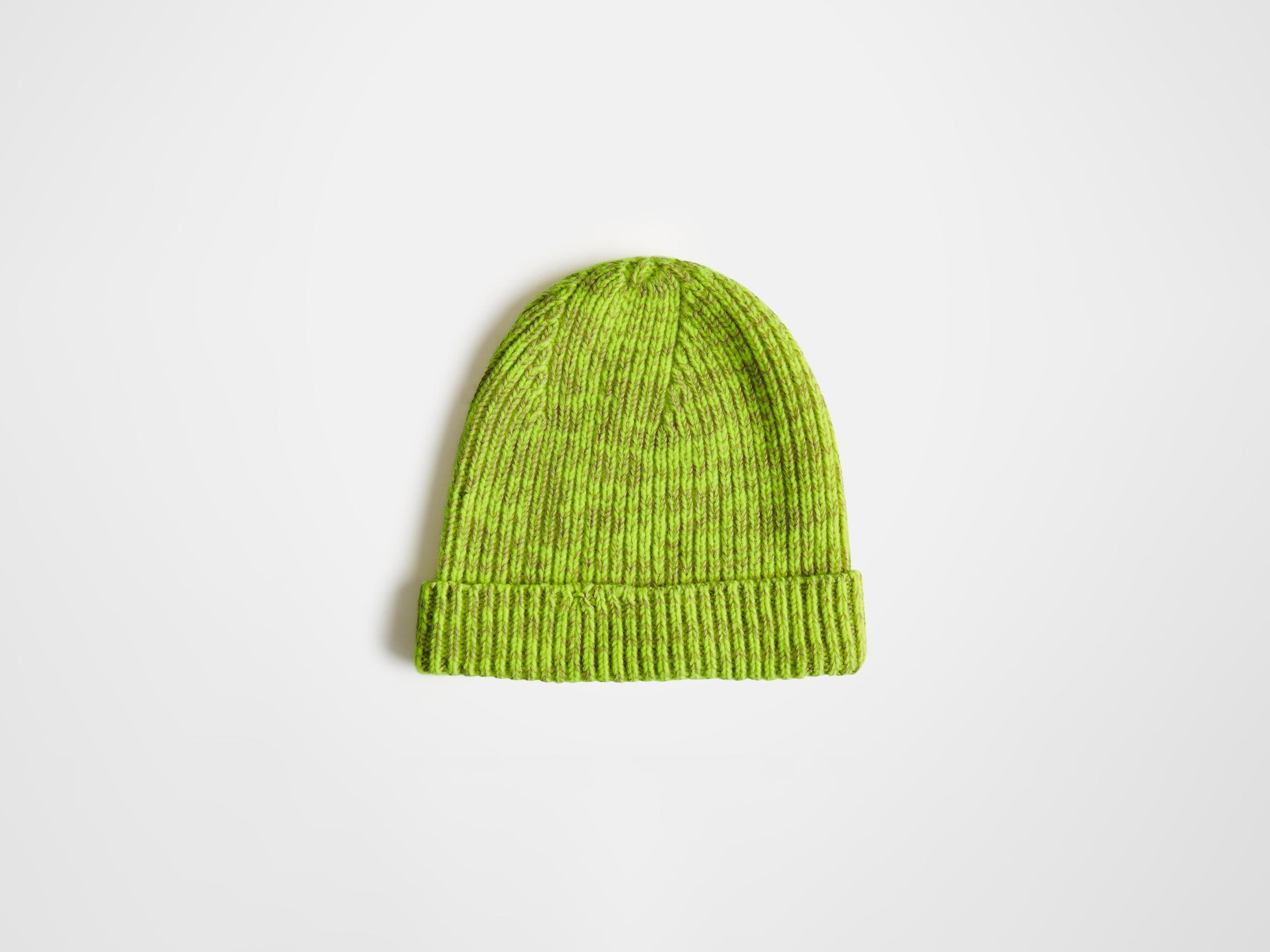 mouline beanie neon yellow Product Back 2