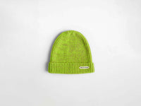 mouline beanie neon yellow Product Front 1