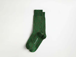 slub sock bottle green Product Front 1