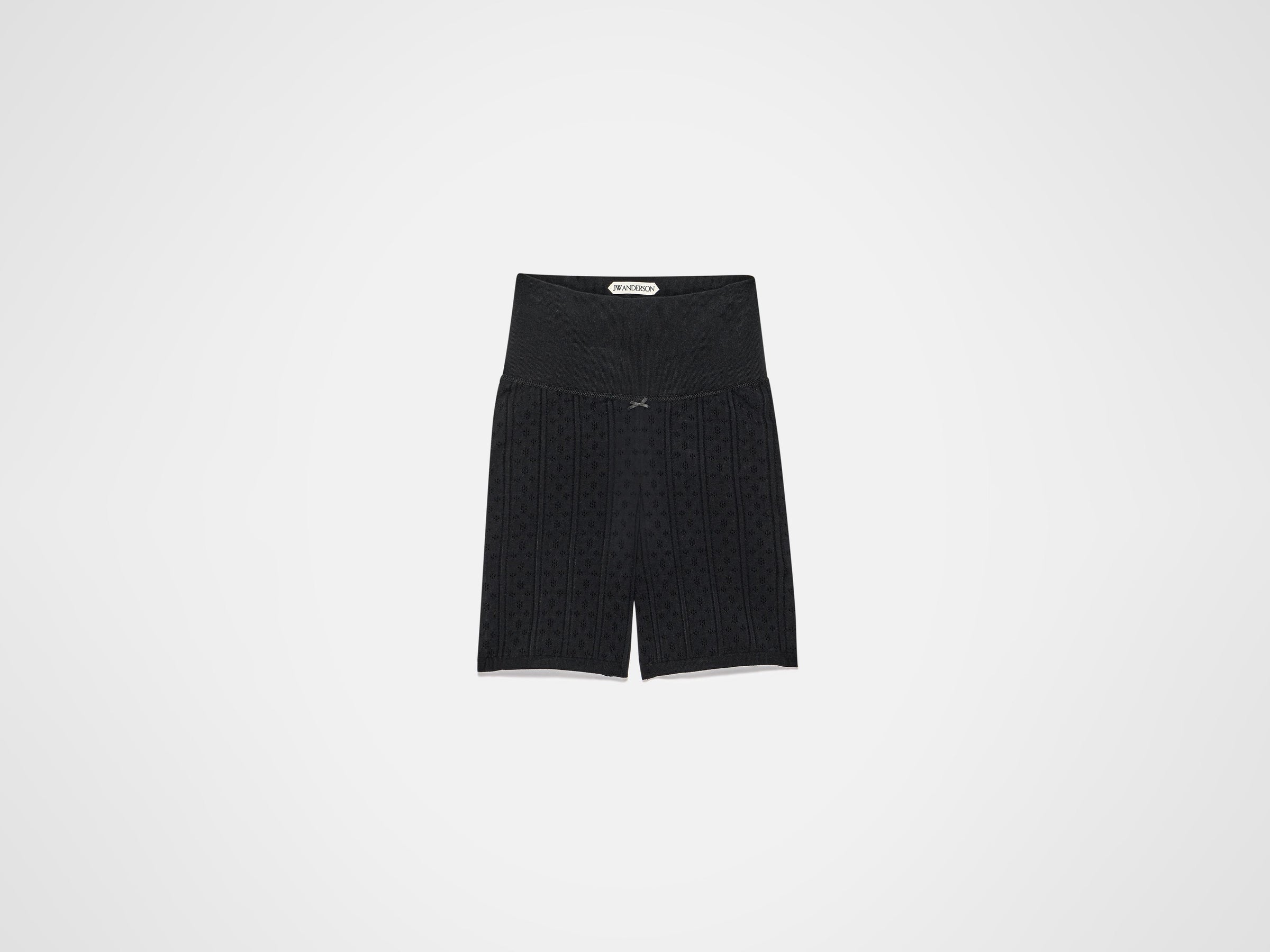 pointelle shorts black Product Front 3