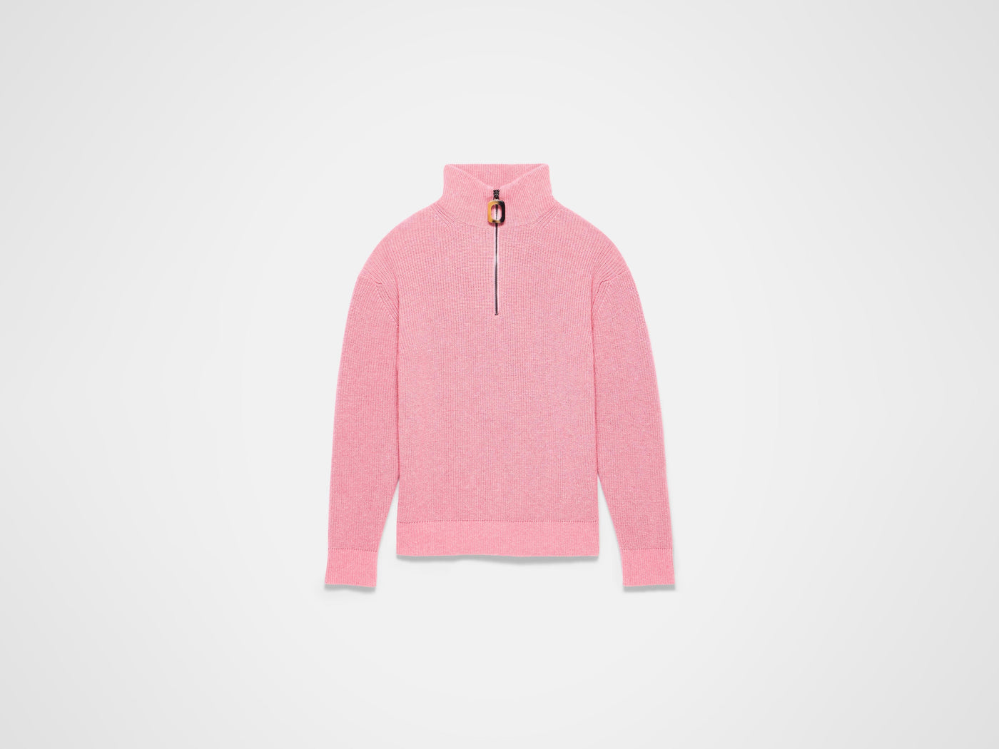 half zip jumper bubblegum Product Front 6