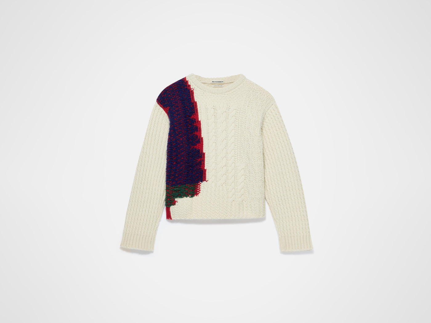 cable knit jumper ivory 1 Product Front 6
