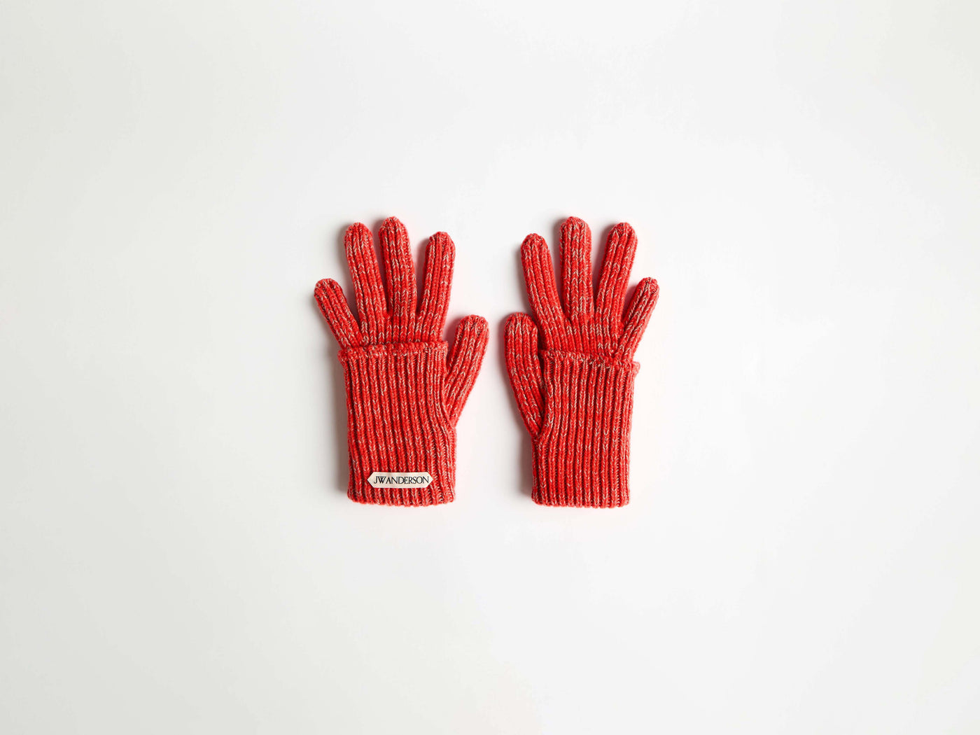 MOULINE GLOVES IN NEON ORANGE