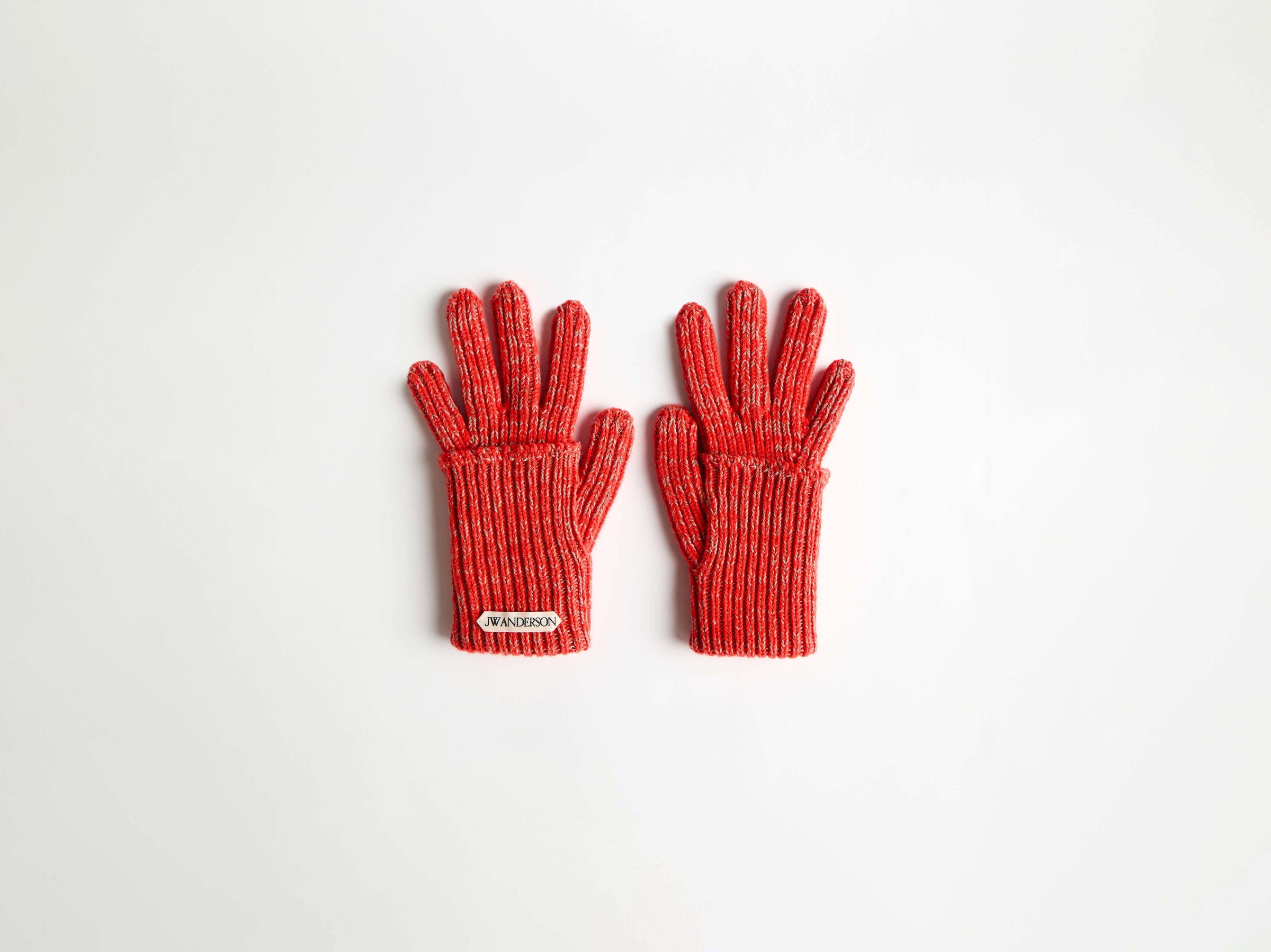 MOULINE GLOVES IN NEON ORANGE