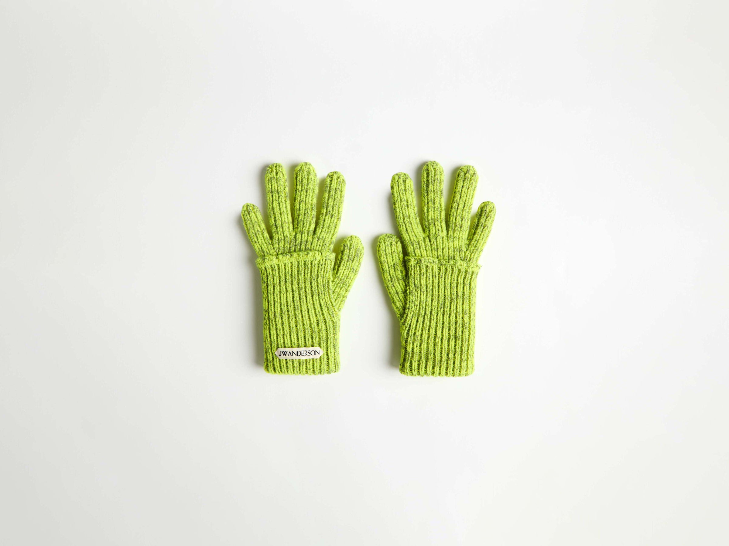 MOULINE GLOVES IN NEON YELLOW
