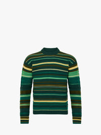 CL_MULTI STRIPE JUMPER - GREEN/MULTI_KW1501YN0008