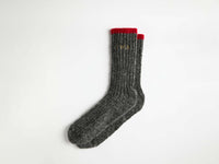 donegal sock charcoal melange Product Front 1