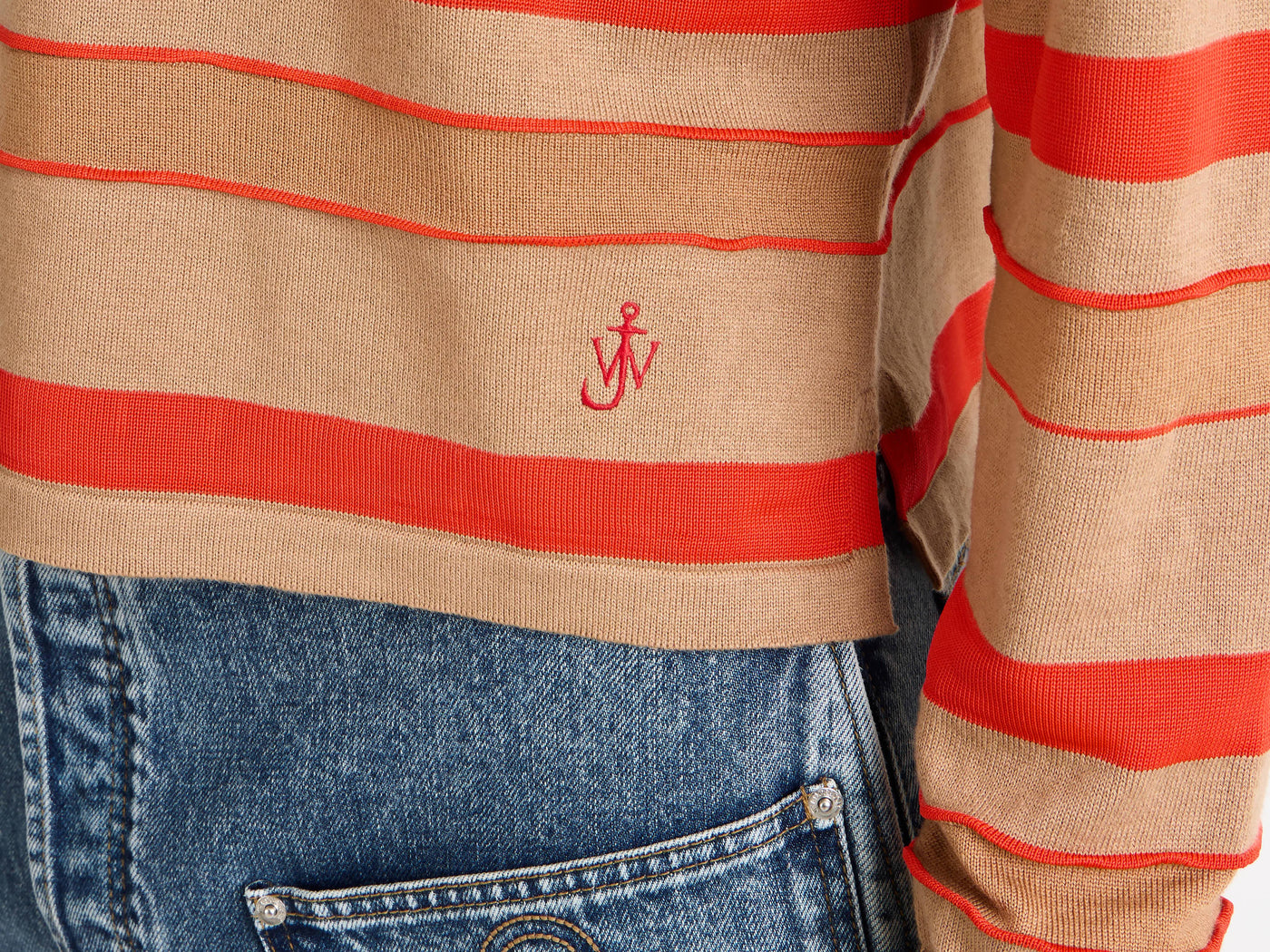 knitted rugby polo biscuit 1 Model Detail 4