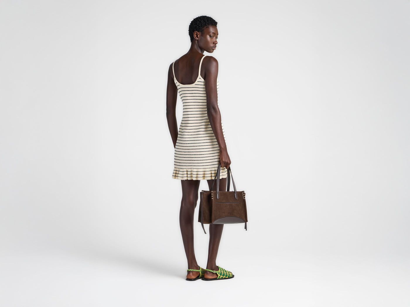 WOMENS MINI DRESS IN WHITE