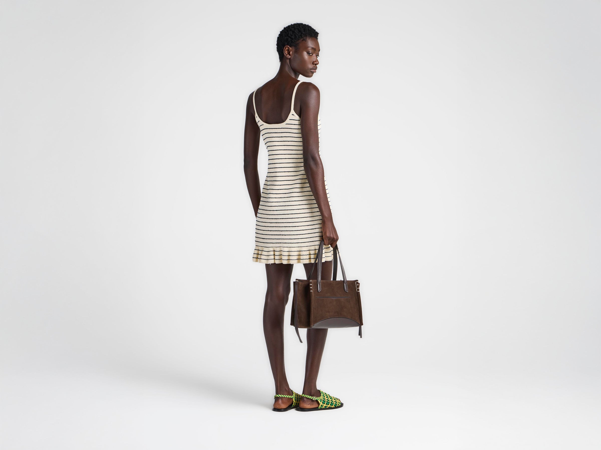 WOMENS MINI DRESS IN WHITE