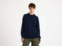 WOMENS RAGLAN JUMPER IN NAVY