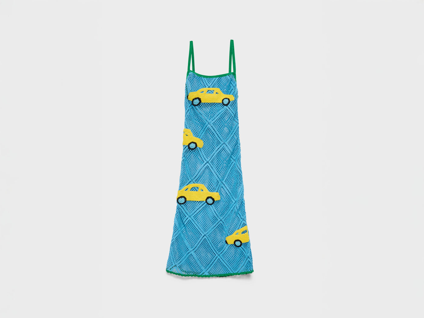 WOMENS CAR DRESS IN SKY BLUE