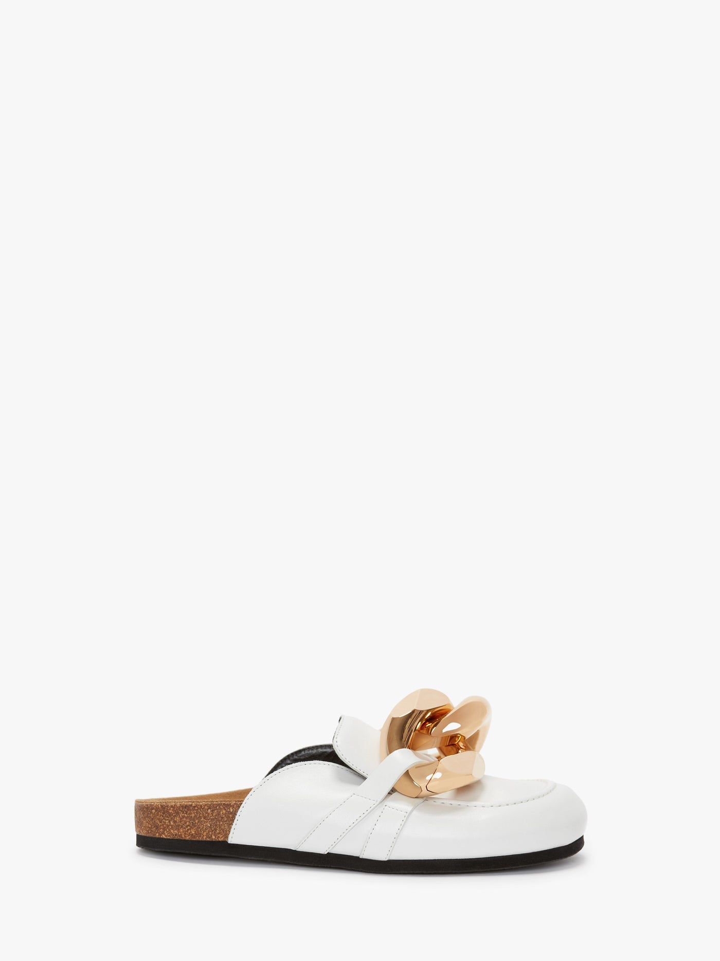 CL_CHAIN LOAFER - LEATHER - WHITE_LF0001LA0020