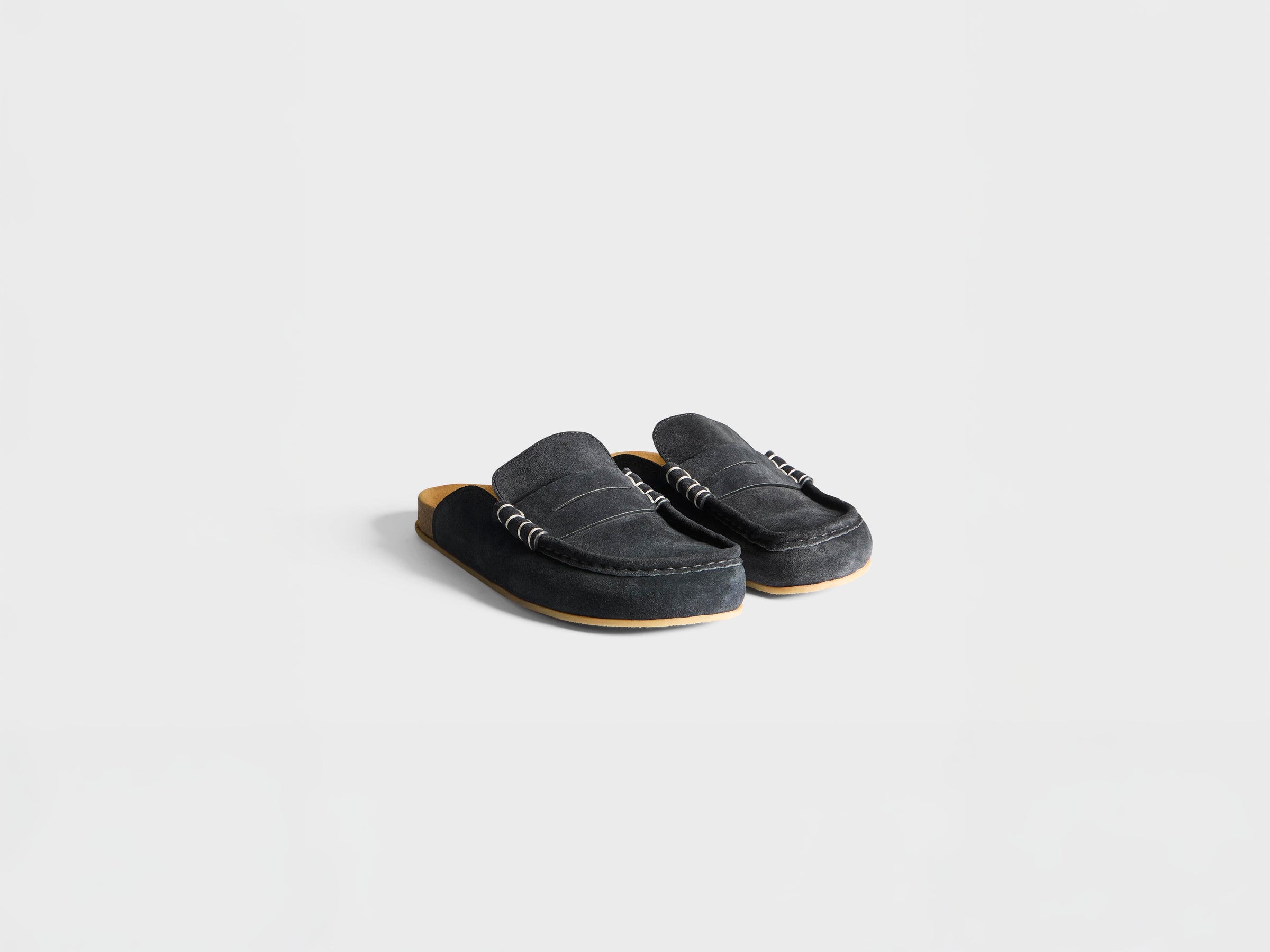 MENS STITCH LOAFER IN MIDNIGHT