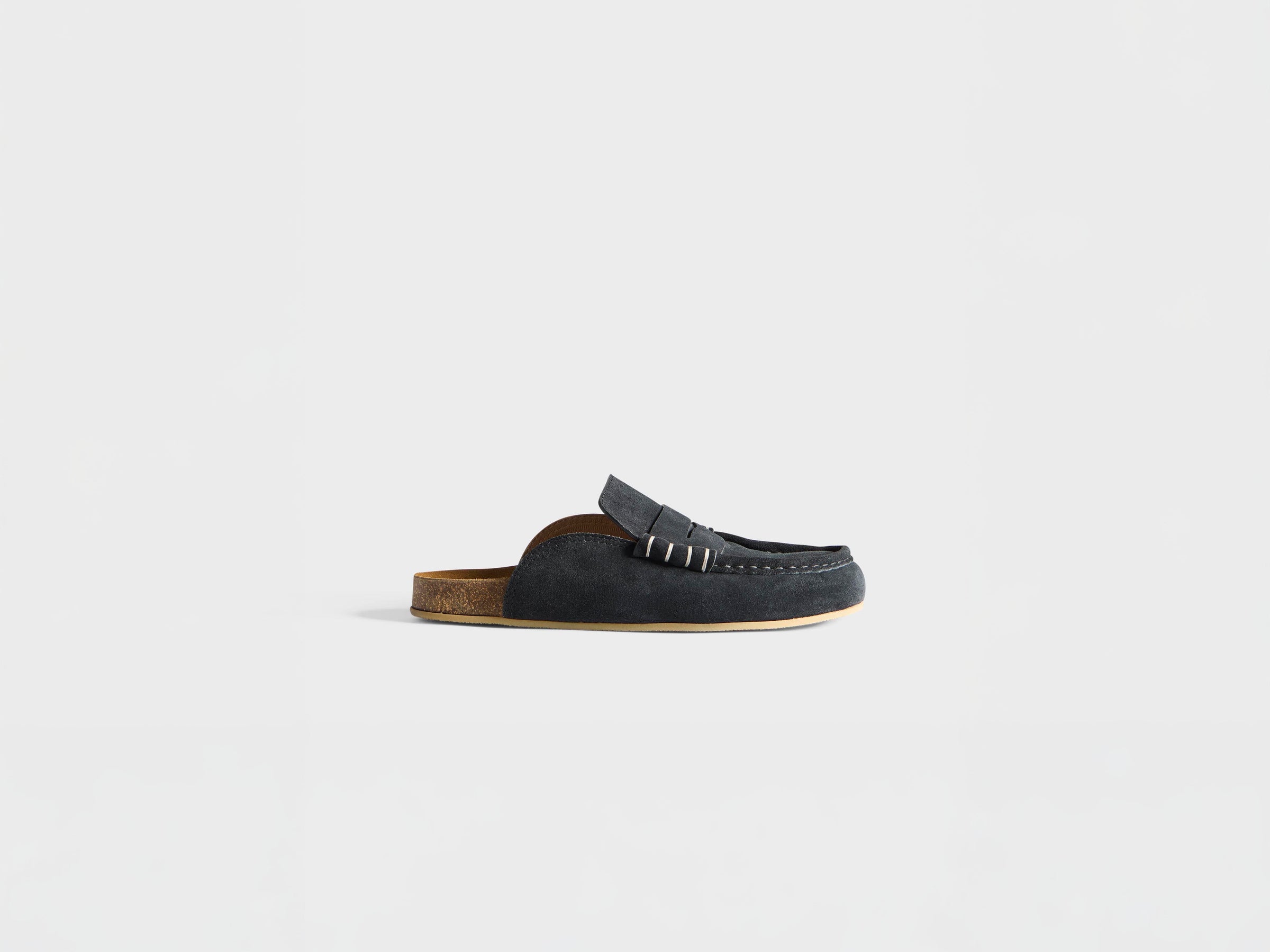 MENS STITCH LOAFER IN MIDNIGHT