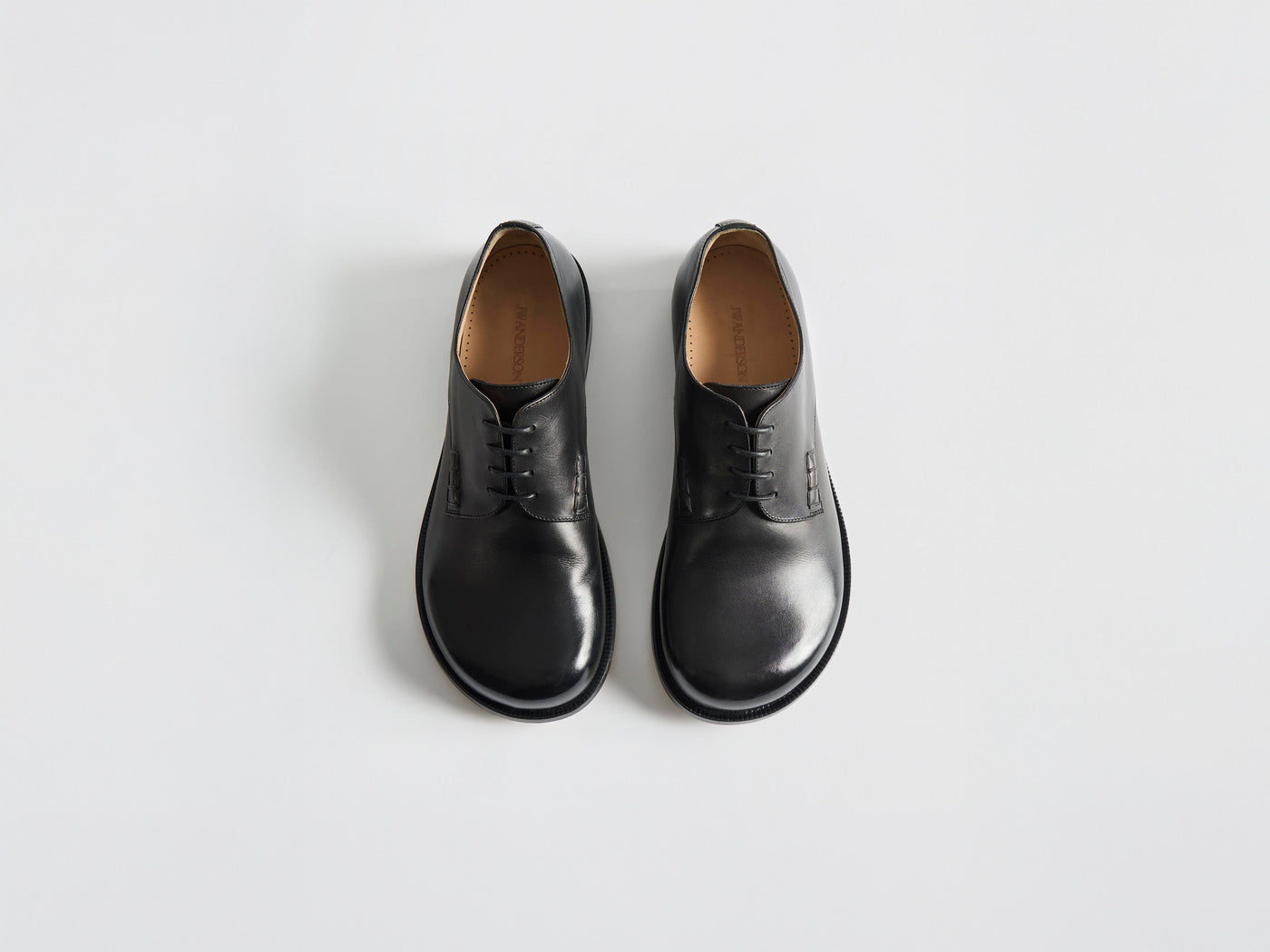 MENS LOAFER DERBY SHOE IN BLACK