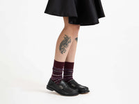loafer moccasin w black Model Detail 1
