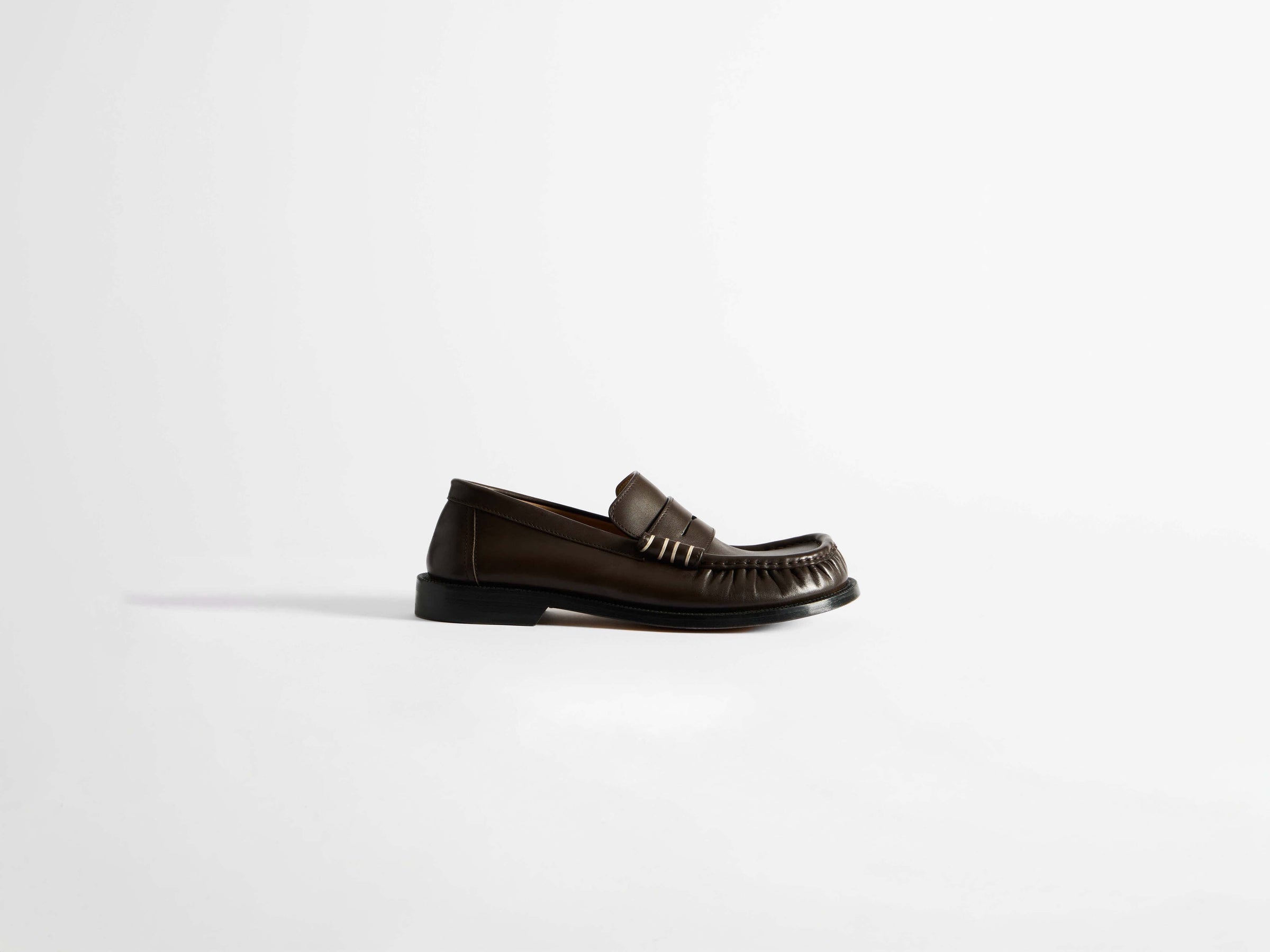 loafer moccasin m chocolate brown Product Back 4