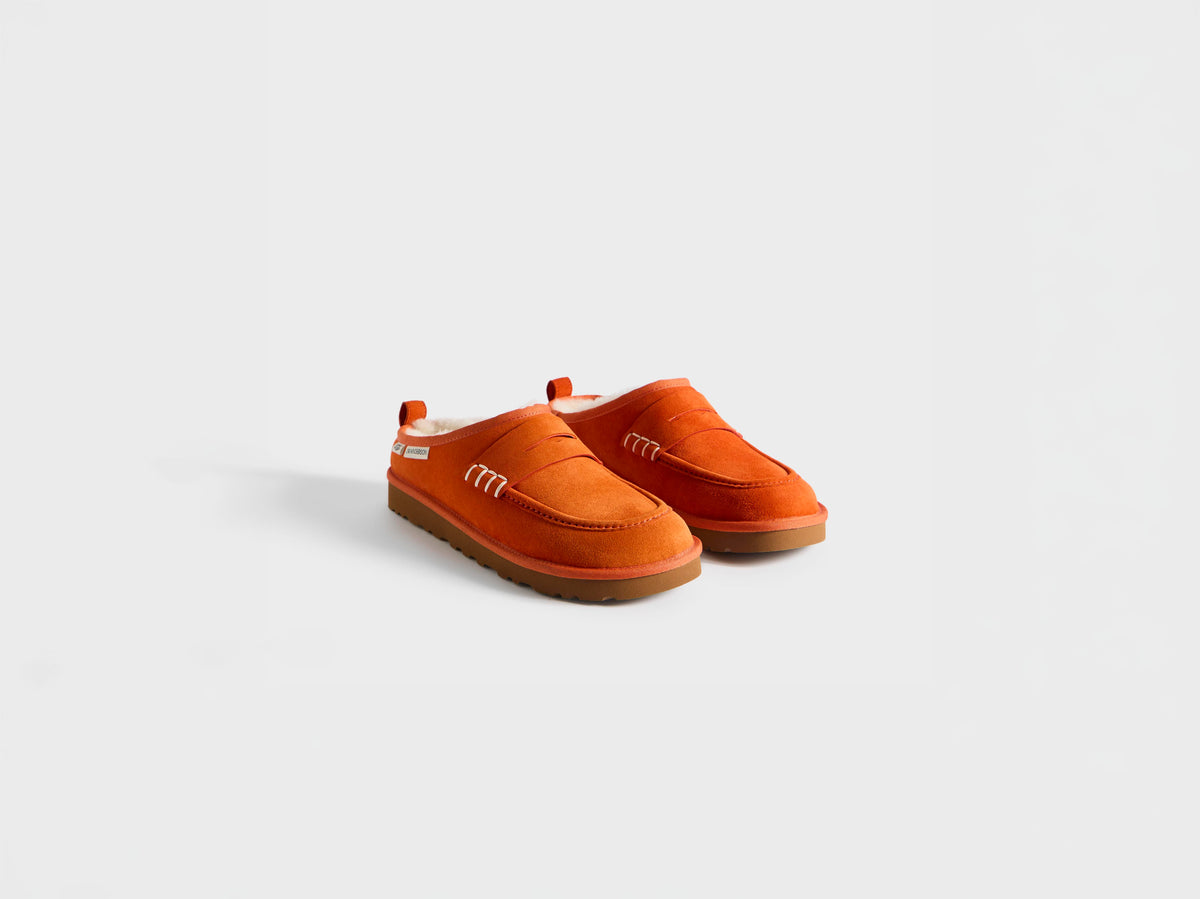 JW Anderson x UGG Loafer In Tangerine