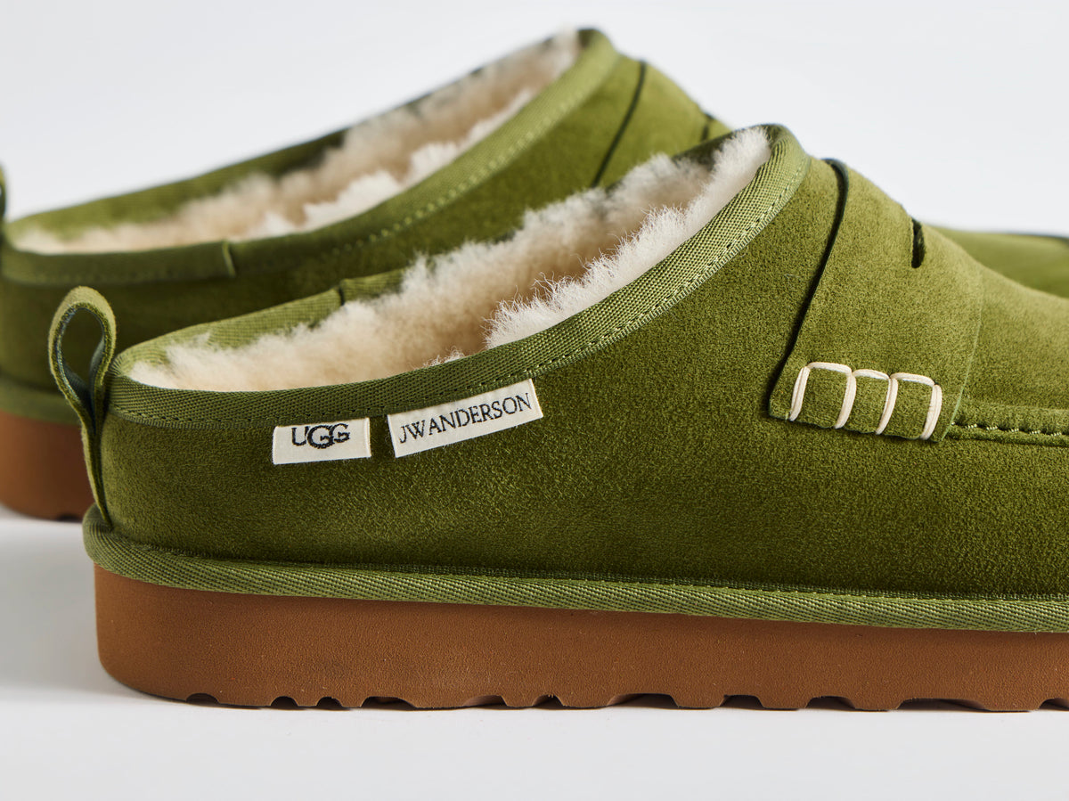 JW Anderson x UGG Loafer In Military Green