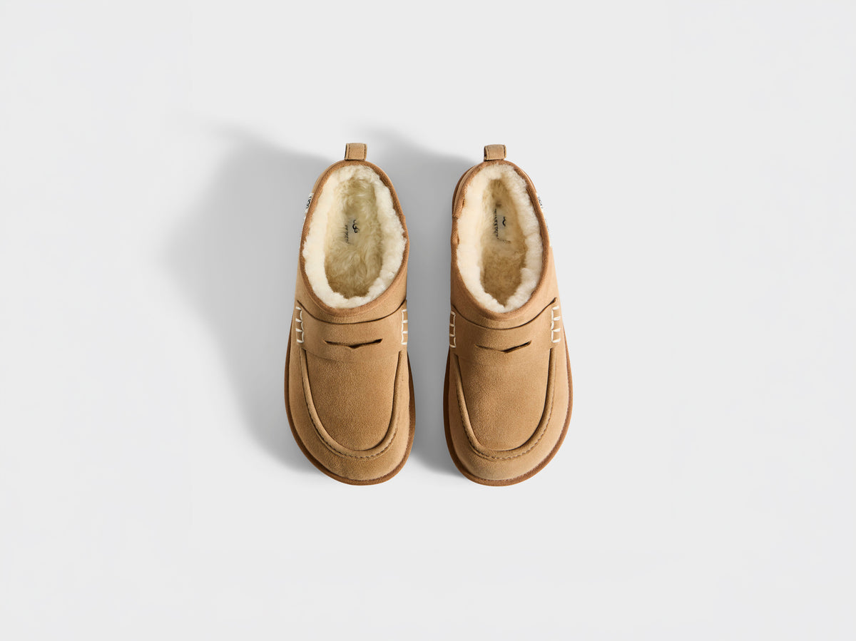 JW Anderson x UGG Loafer In Chestnut