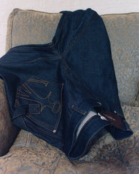 MENS TWISTED WORKWEAR DENIM JEANS IN INDIGO