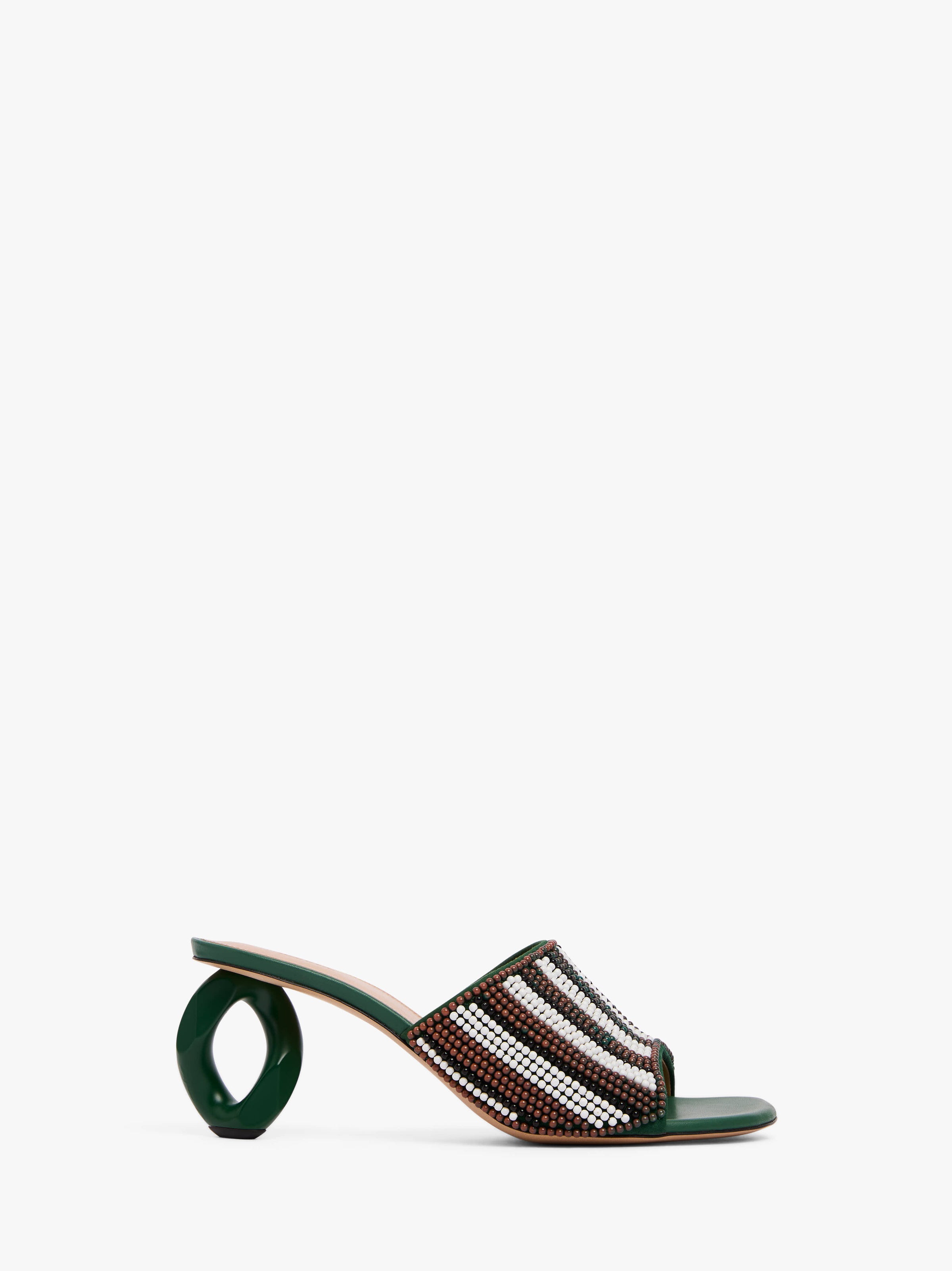 CL_BEADED CHAIN HEEL PUMP W - PINE_PU0035FA0475