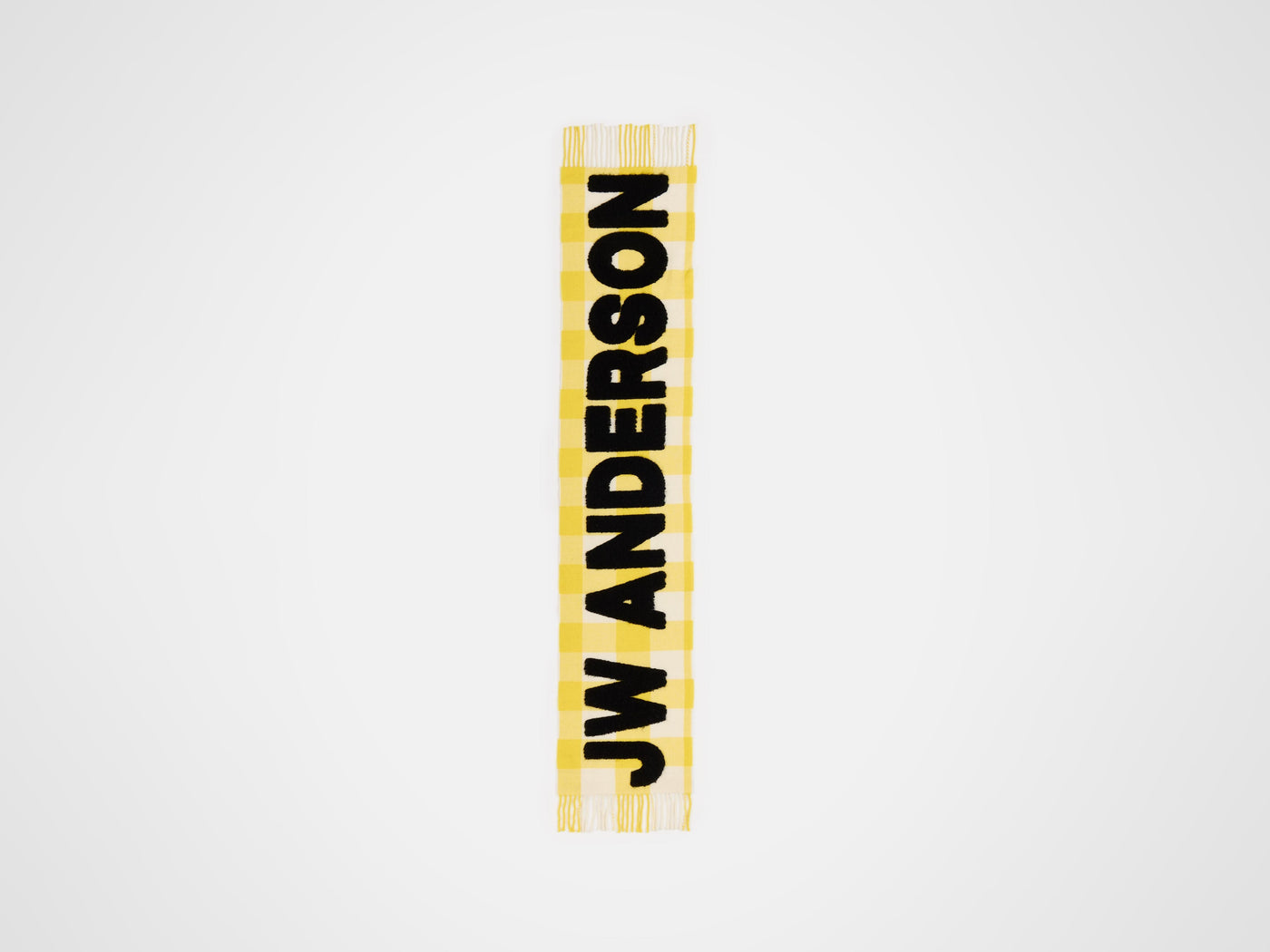 logo scarf yellow Product Front 9