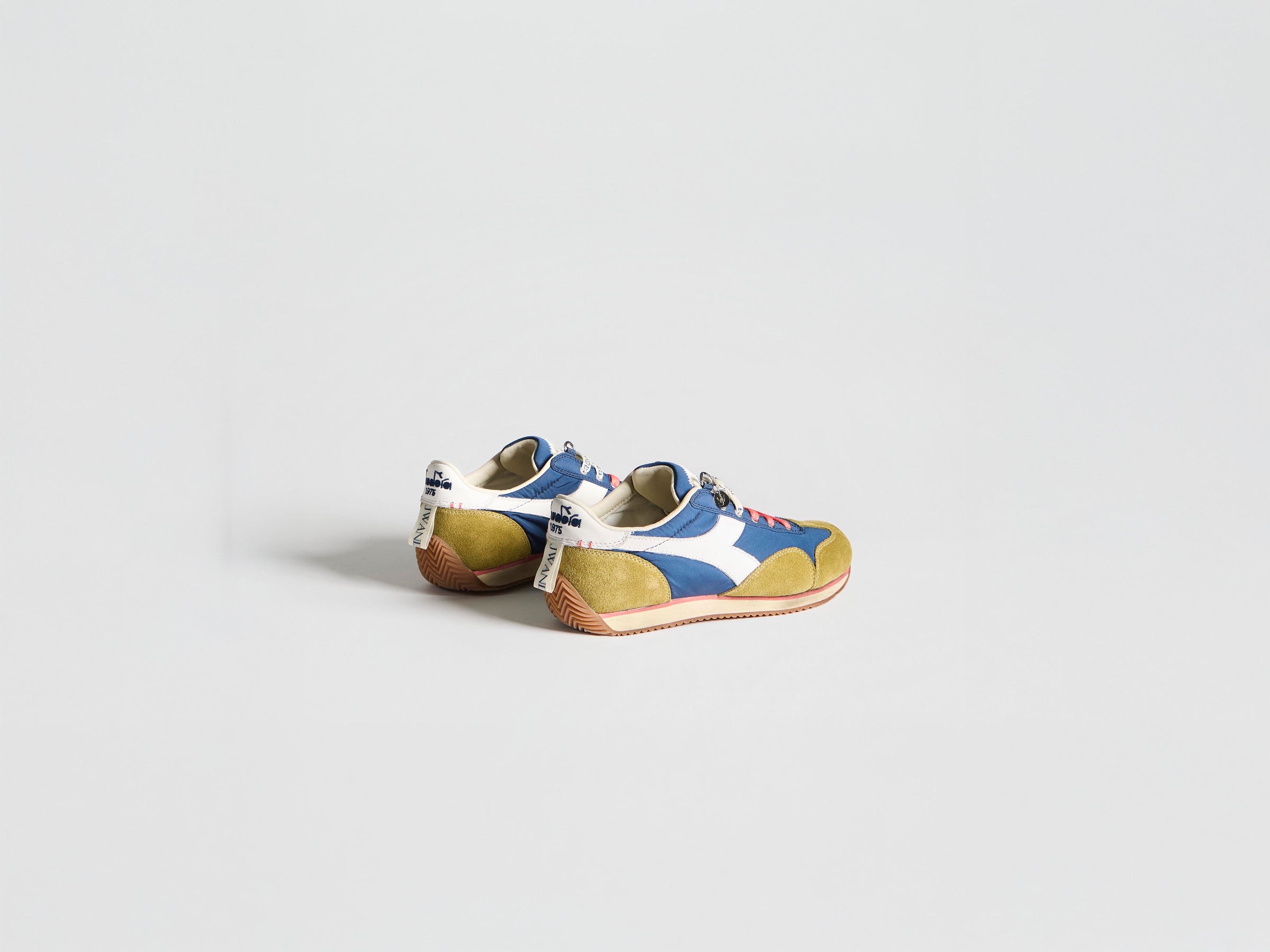 WOMENS JW ANDERSON X DIADORA EQUIPE TRAINERS IN NAVY-PEONY