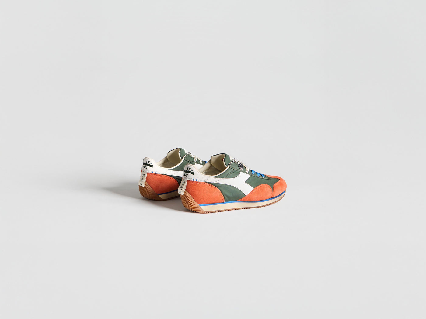 WOMENS JW ANDERSON X DIADORA EQUIPE TRAINERS IN GREEN NIGHT