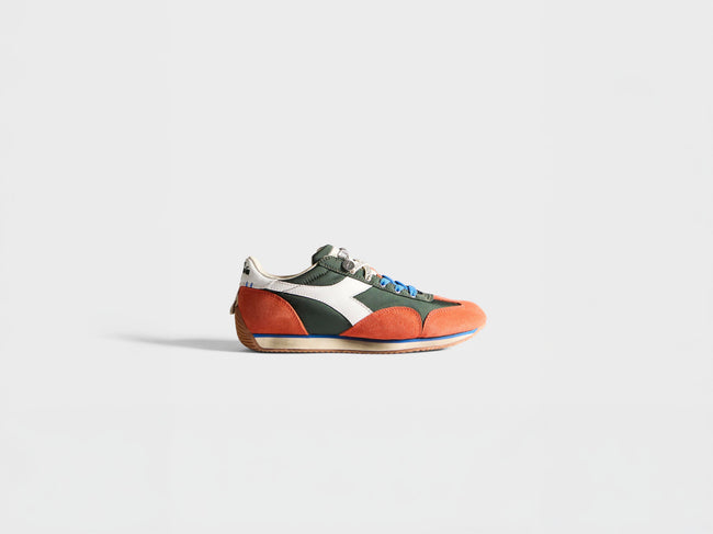 WOMENS JW ANDERSON X DIADORA EQUIPE TRAINERS IN GREEN NIGHT