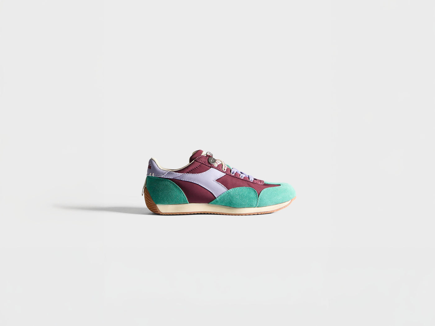 MENS JW ANDERSON X DIADORA EQUIPE TRAINERS IN EMPIRE RED