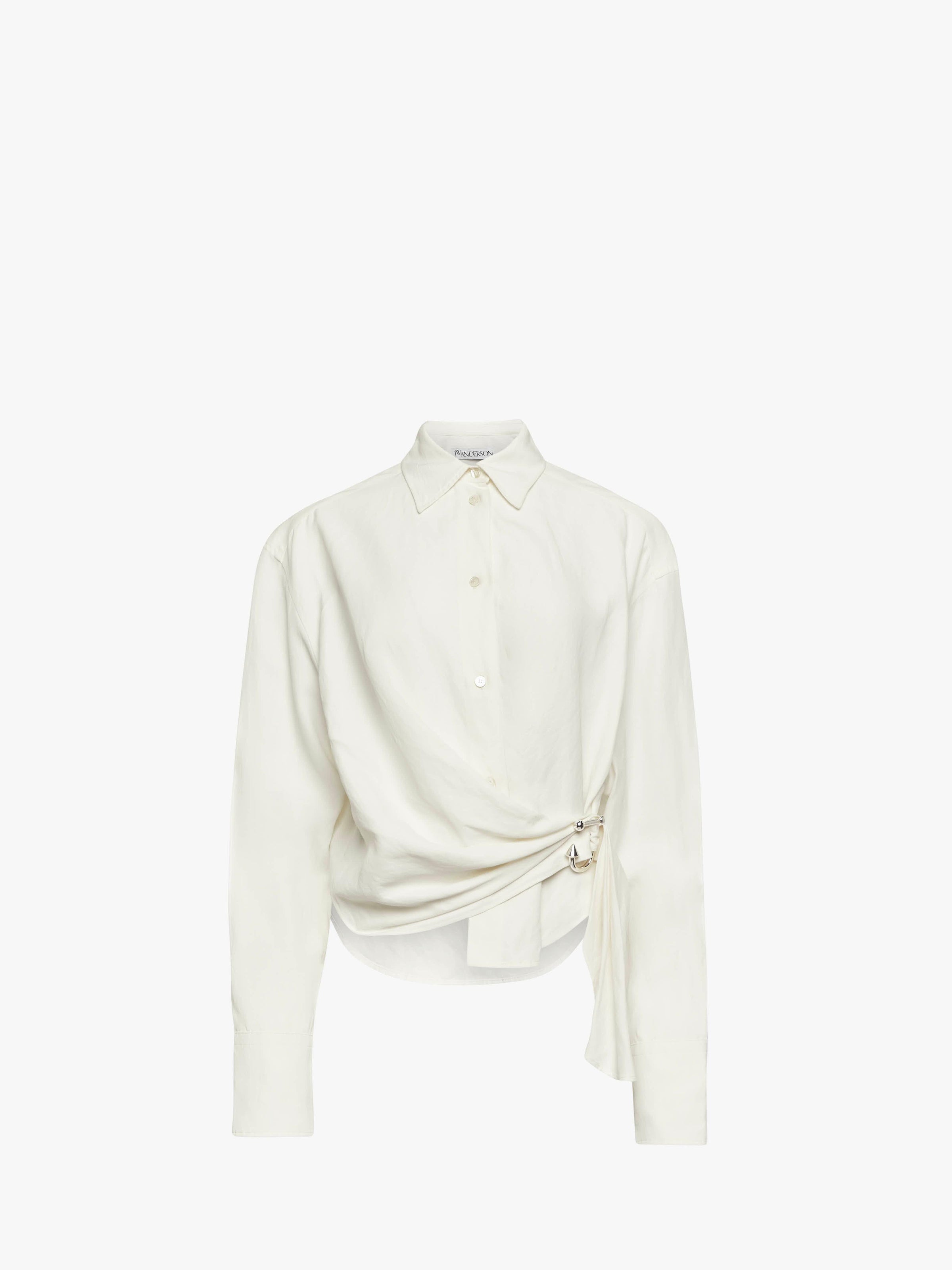 CL_DRAPED TWISTED SHIRT - OFF WHITE_SH0346PG1690
