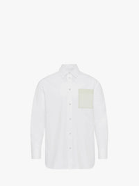 CL_CONTRAST PATCH POCKET SHIRT - WHITE_SH0350PG1090