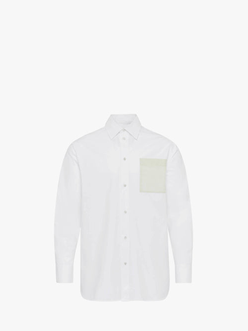 CONTRAST PATCH POCKET SHIRT