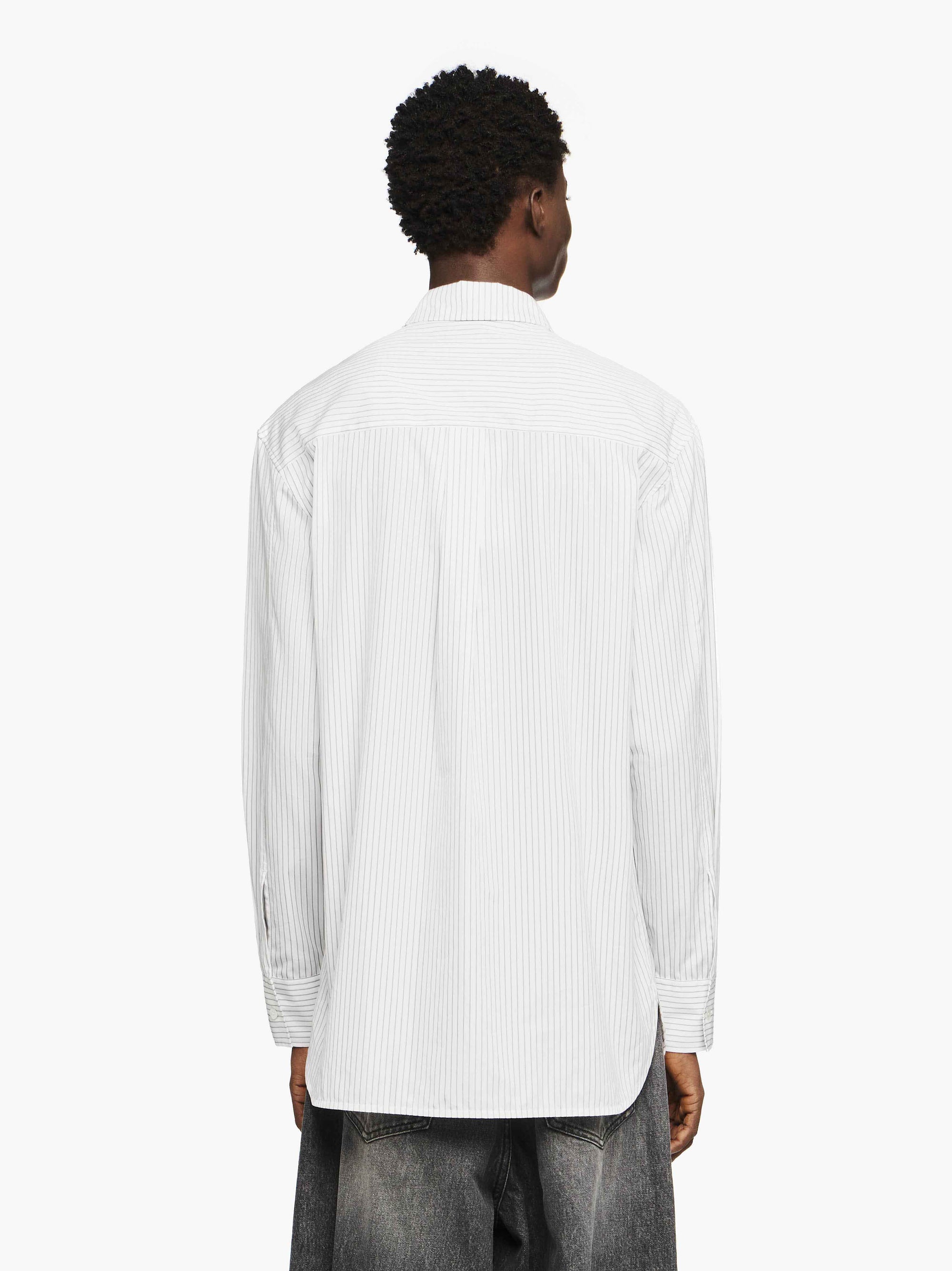 CONTRAST PATCH POCKET SHIRT