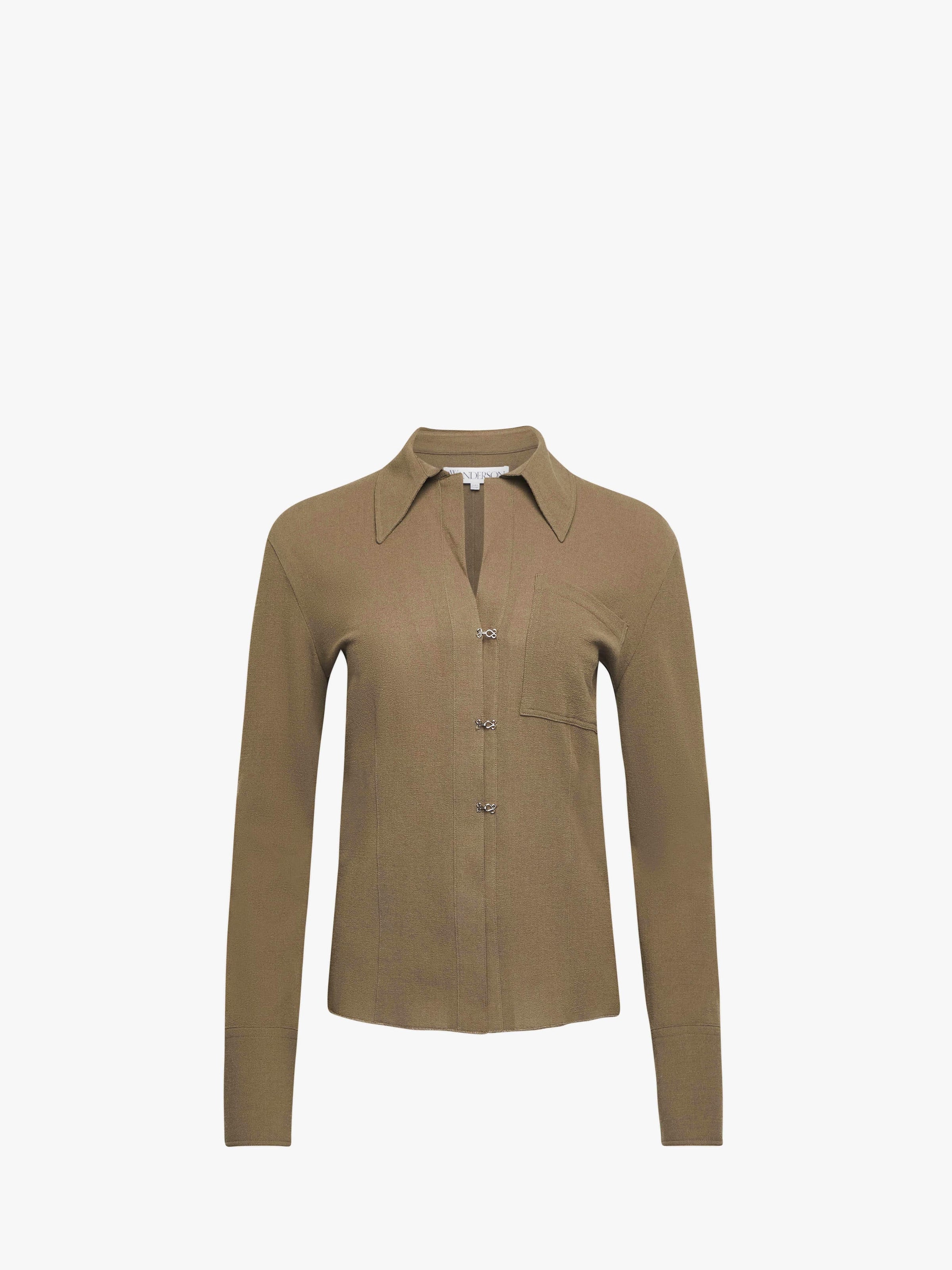 CL_HOOK AND BAR SHIRT - KHAKI_SH0353PG1692
