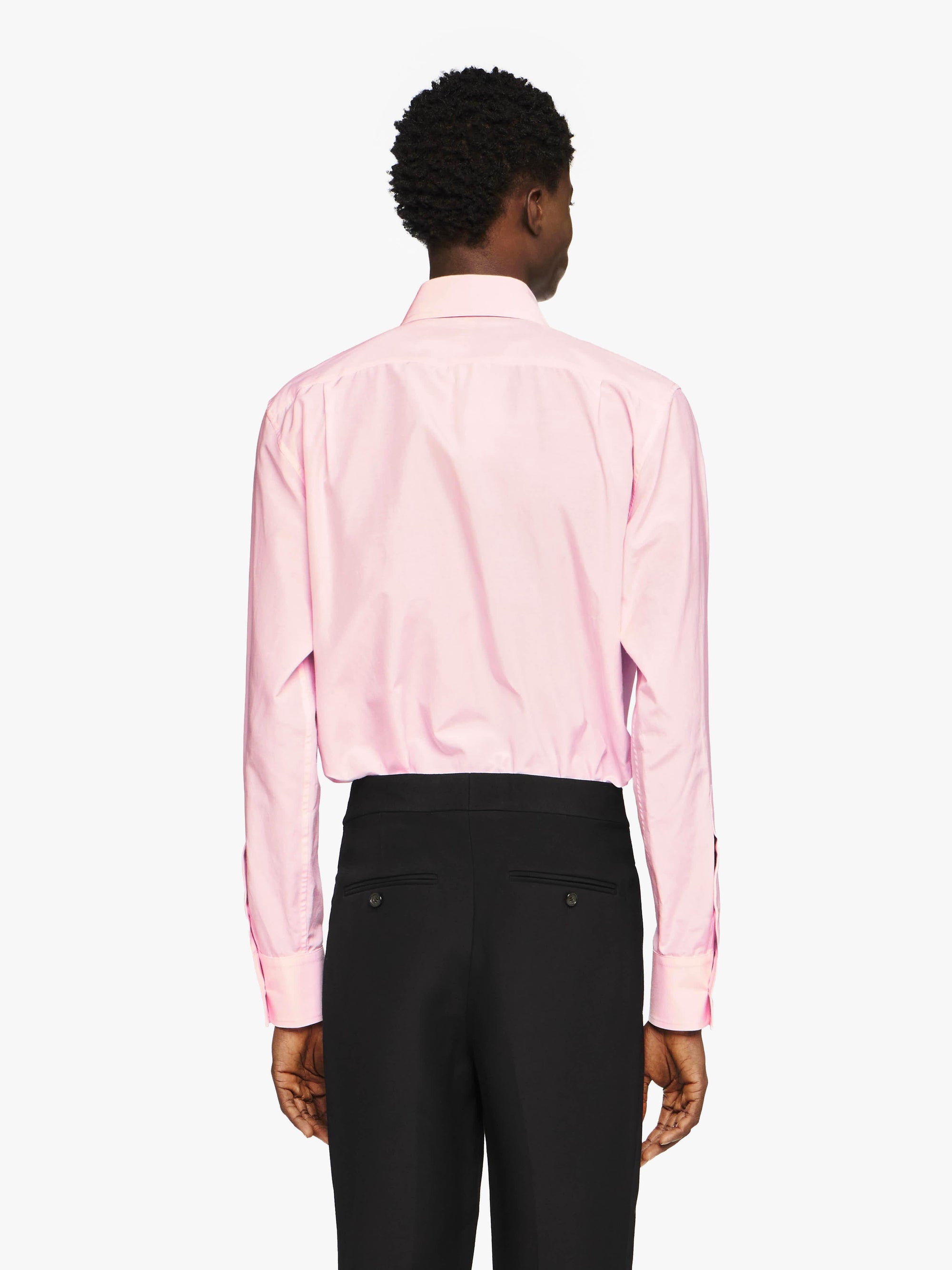 SATIN BALLOON POCKET SHIRT