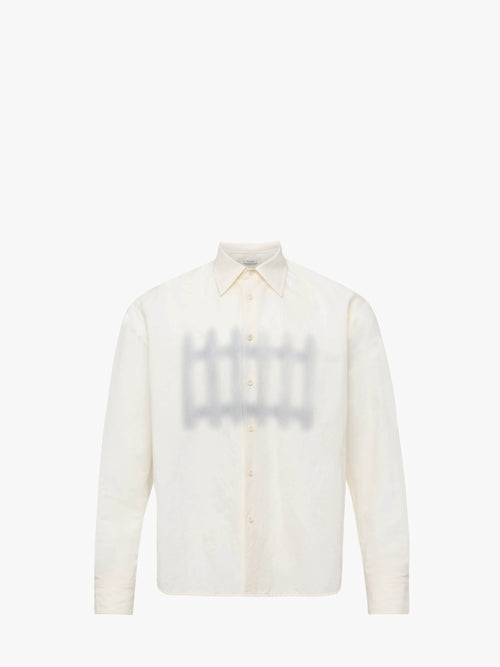 FENCE PRINTED BOXY SHIRT