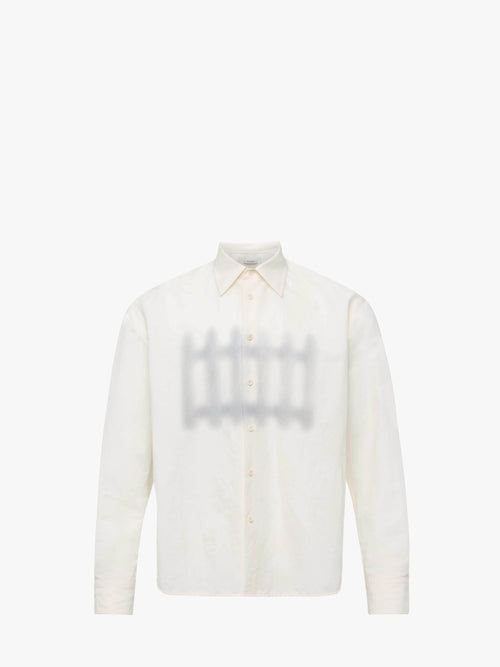 FENCE PRINTED BOXY SHIRT